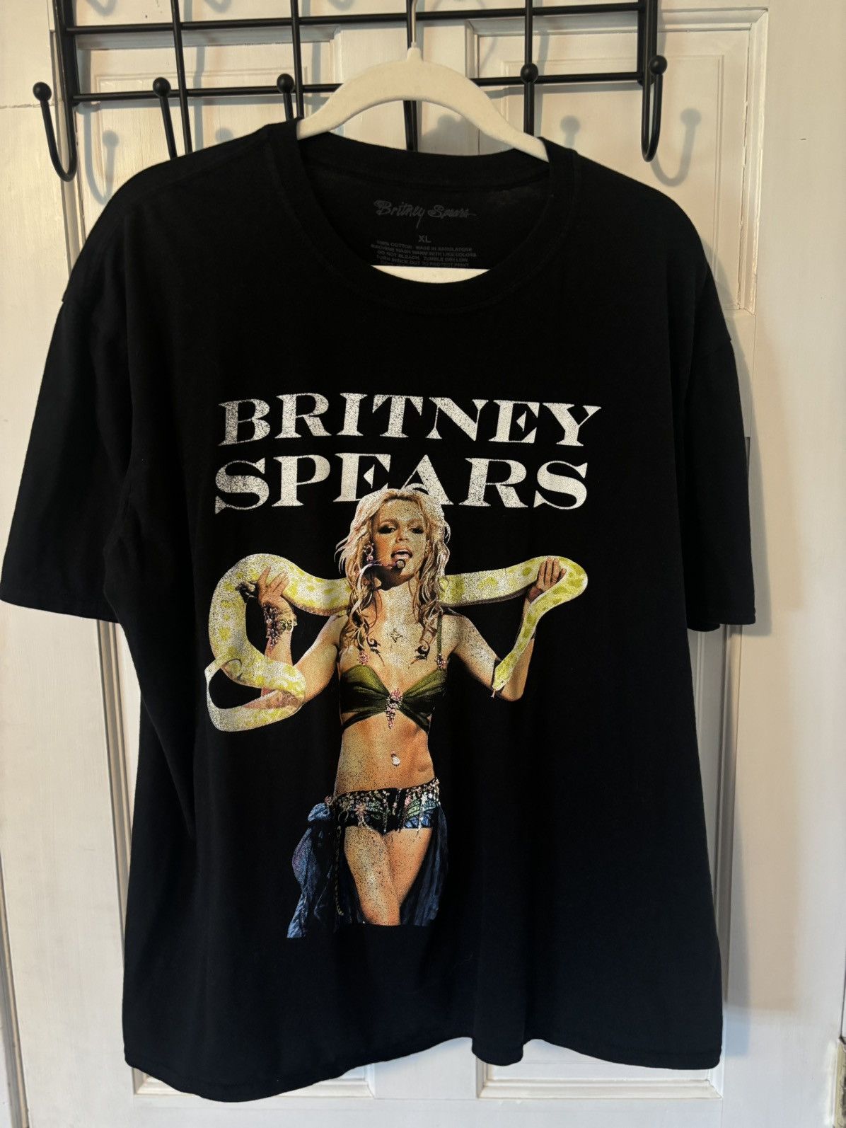 Vintage Britney Spears Vintage Tour Shirt Size US XL / EU 56 / 4 - 1 Thumbnail