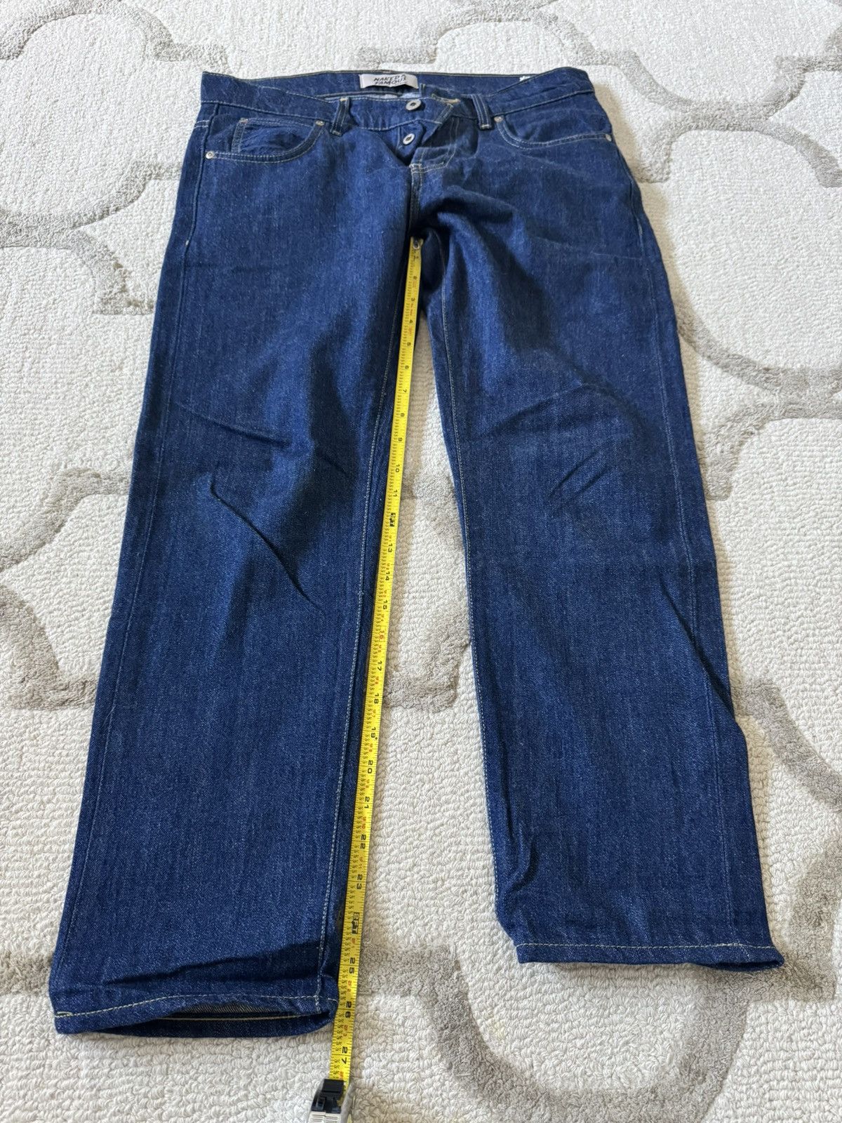 Naked & Famous Naked and Famous Jeans, 32x26, New Frontier Selvedge Blue Size US 32 / EU 48 - 4 Thumbnail