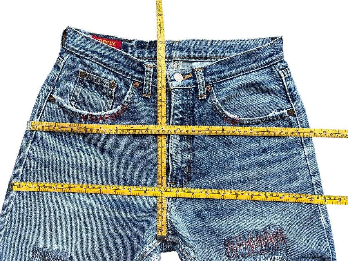 Edwin Vintage Edwin USA Distressed Denim Jeans 30x32 Size US 30 / EU 46 - 13 Thumbnail