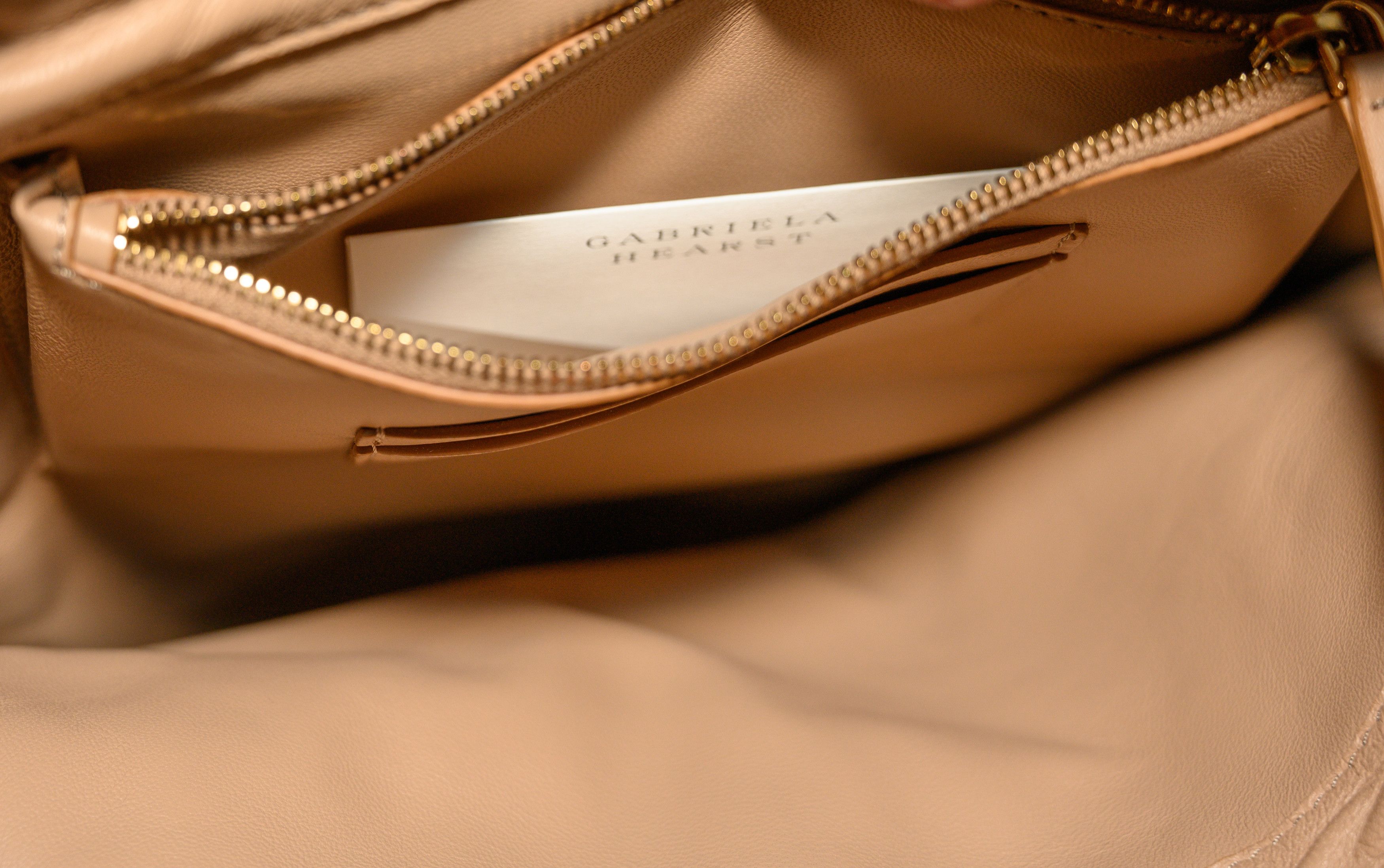 Gabriela Hearst Gabriela Hearst Rainer Lambskin Tote Bag Size ONE SIZE - 8 Thumbnail