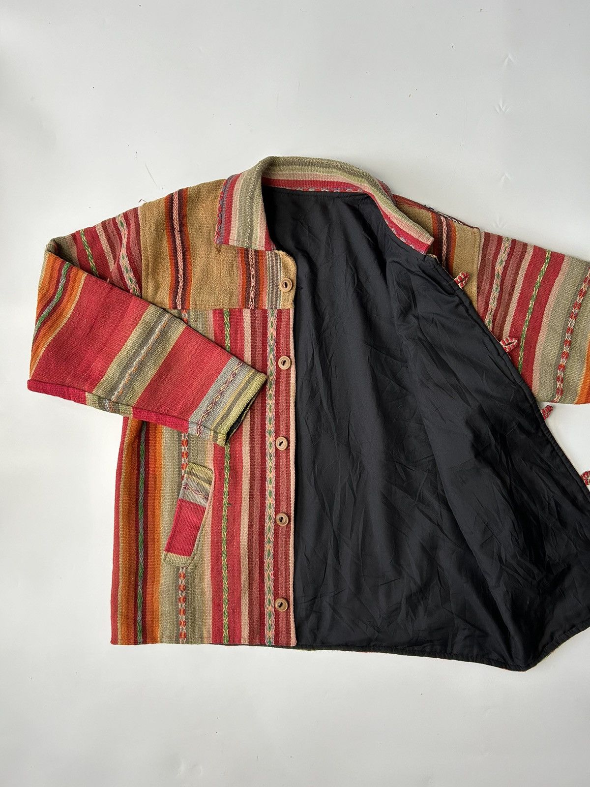 Handmade HANDMADE NAVAJO STYLE JACKET Size US L / EU 52-54 / 3 - 2 Thumbnail