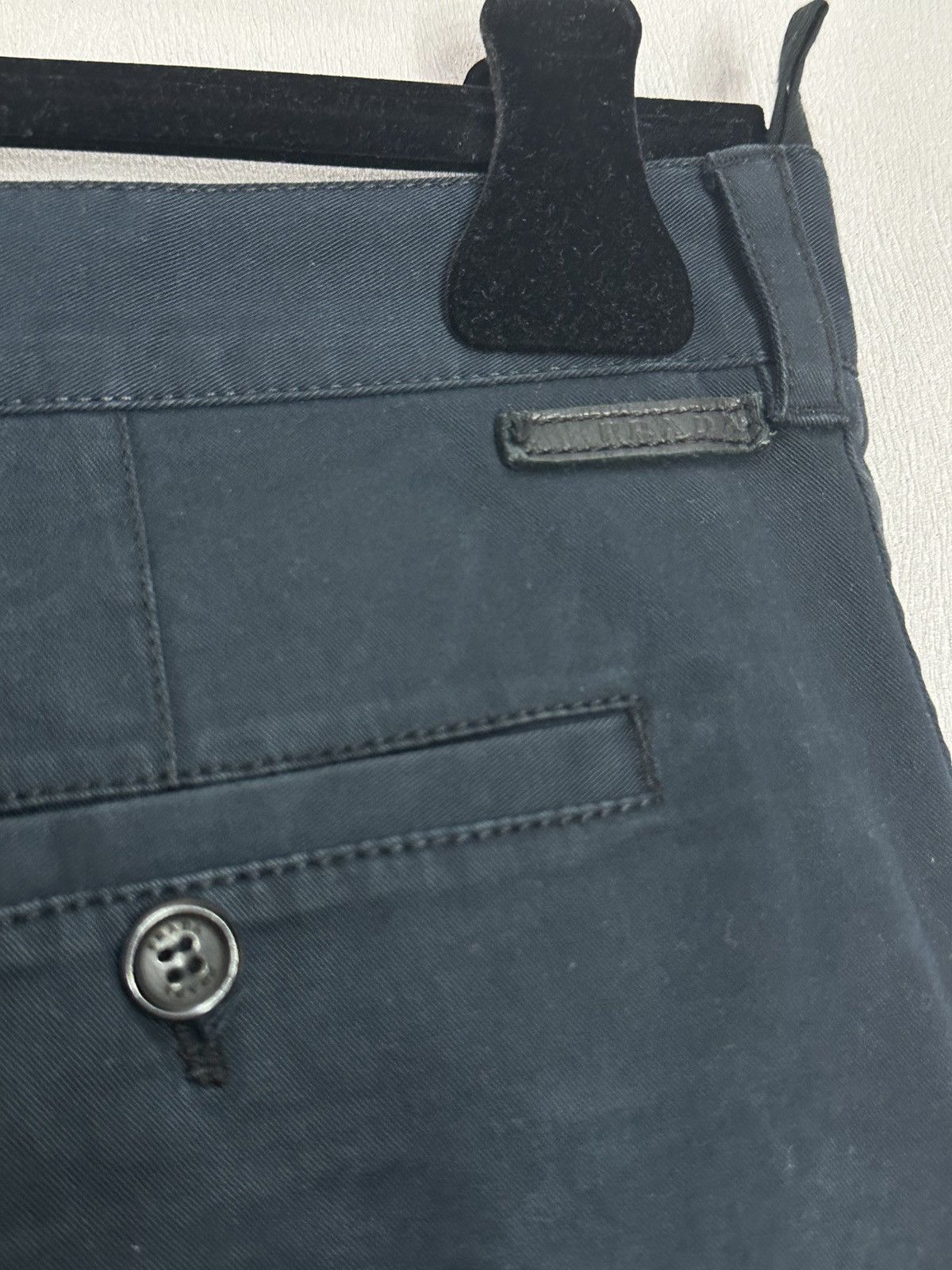 Prada Prada 2000s Wide Causal Pants Navy (32) Size US 32 / EU 48 - 6 Thumbnail