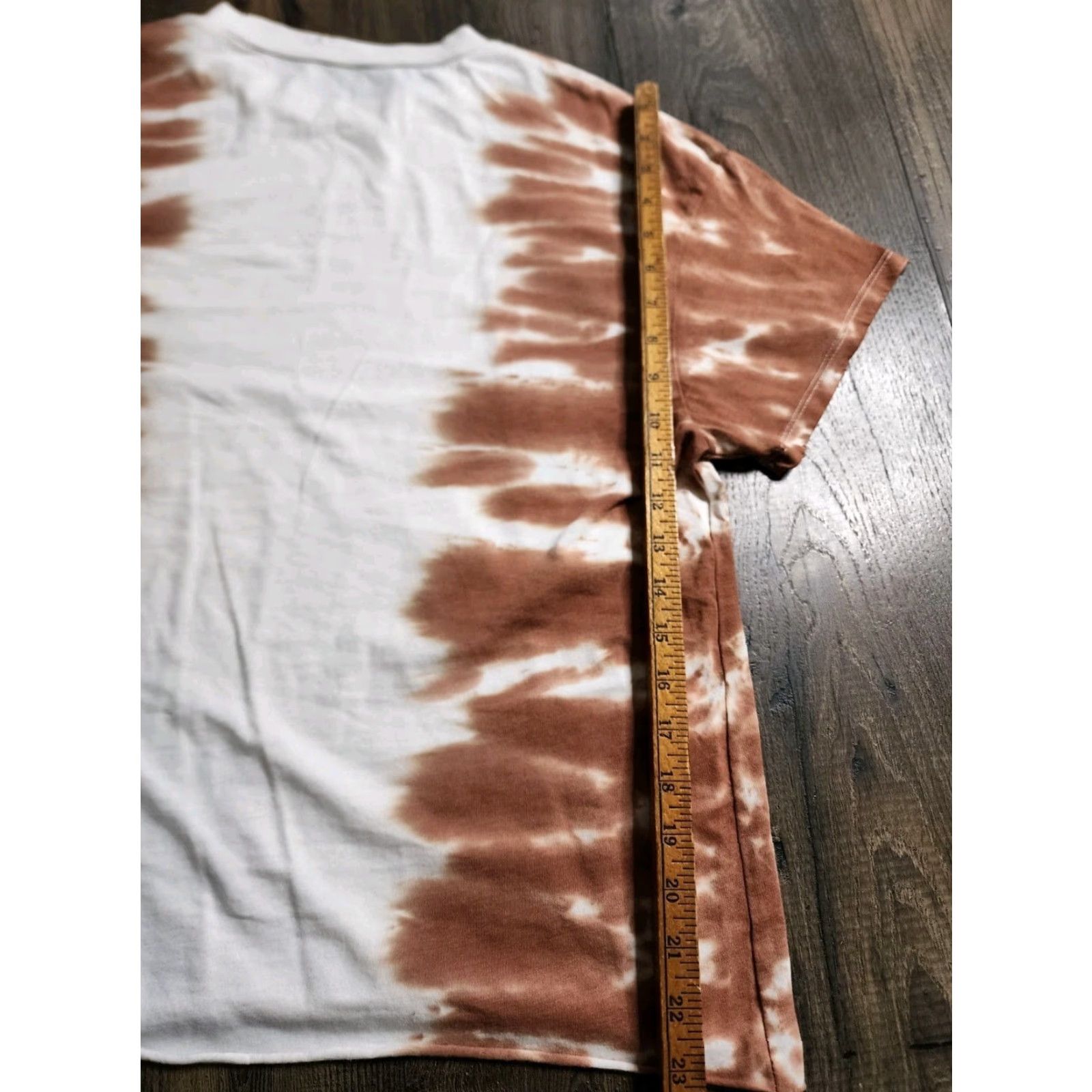 Vintage Vintage ACDC Women's S Cropped T-Shirt Band Highway To Hell Tie Dye Oversized Cotton White Size S / US 4 / IT 40 - 2 Thumbnail