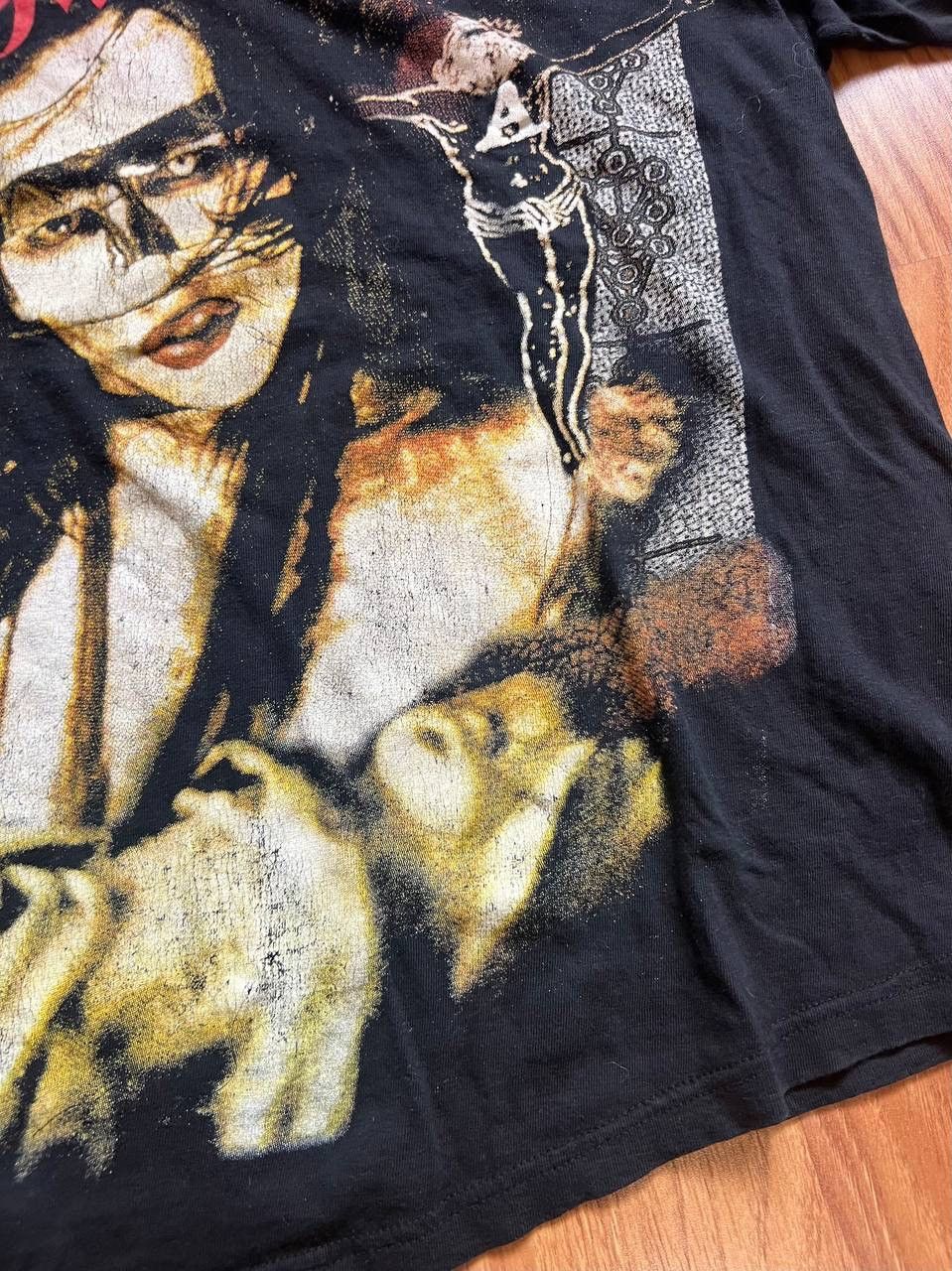 Band Tees × Marilyn Manson × Vintage Vintage Marilyn Manson T Shirt Band Tour Tee Size US L / EU 52-54 / 3 - 10 Thumbnail