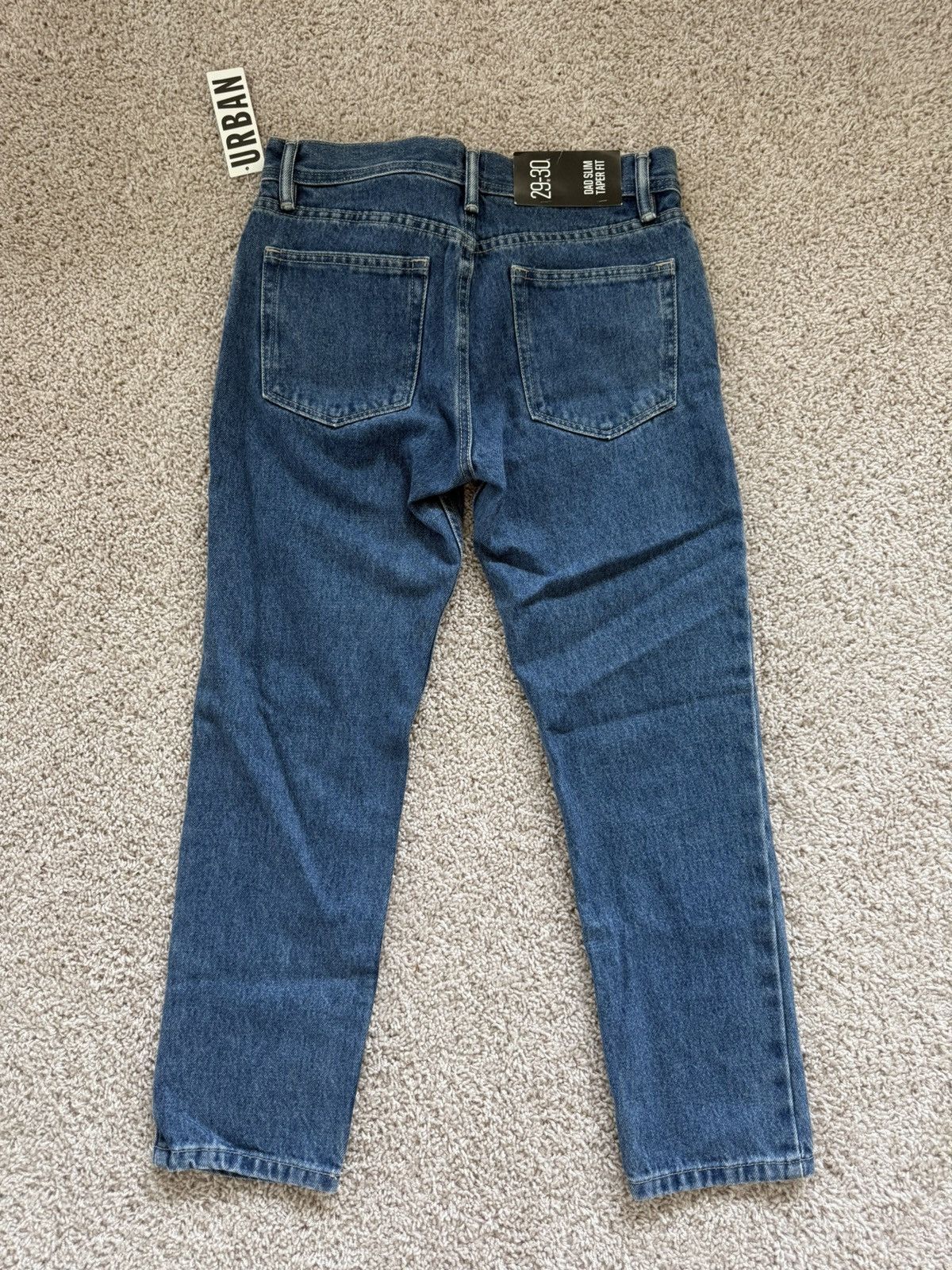 Urban Outfitters Dad Slim Taper Fit Jeans 29x30 Size US 29 - 3 Thumbnail
