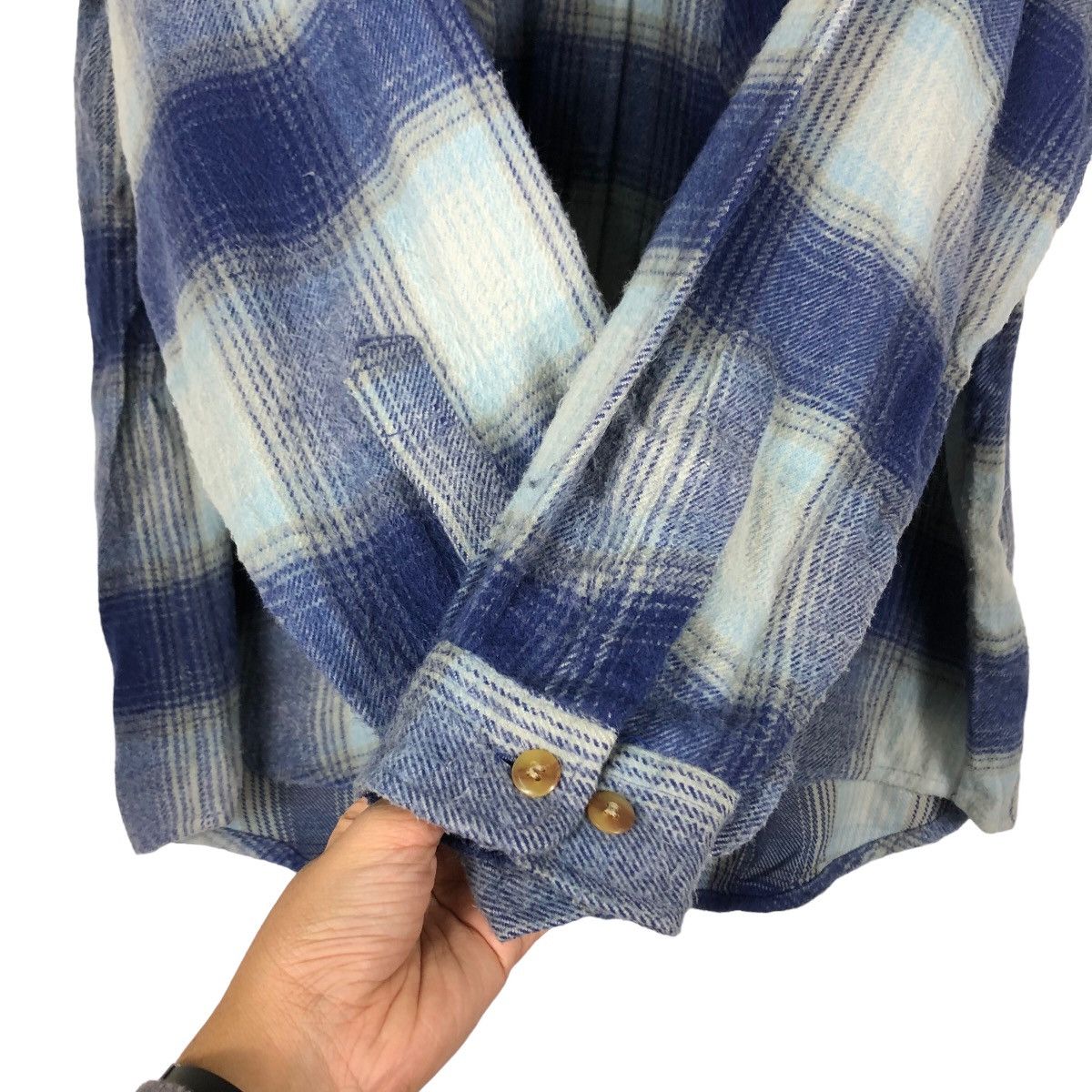 Flannel 🔥90’s Flannel Wool Jacket GqFord Japan Issey Miyake Size US L / EU 52-54 / 3 - 11 Thumbnail