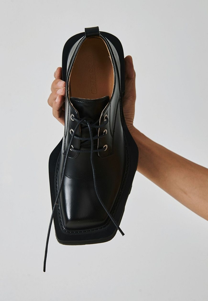 Other Men’s personalized irregular leather shoes Size US 9 / EU 42 - 2 Thumbnail
