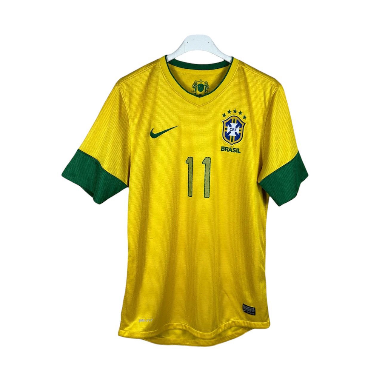 Nike Vintage Nike Brazil y2k 2012/13 home jersey tee 11 Neymar jr Size US S / EU 44-46 / 1 - 1 Thumbnail