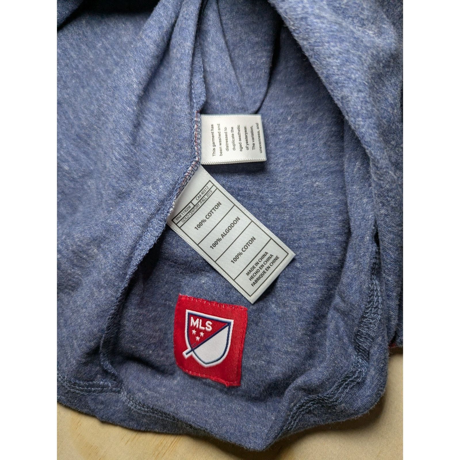 Mitchell & Ness Mitchell & Ness Men's XL Real Salt Lake Light Hoodie MLS Size US XL / EU 56 / 4 - 8 Thumbnail
