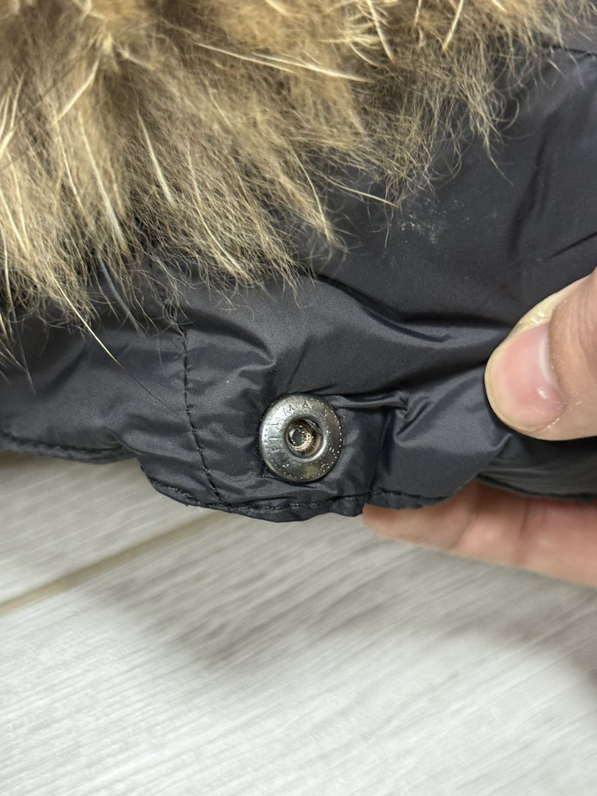 Moncler Moncler fur puffer down hood Size ONE SIZE - 3 Thumbnail