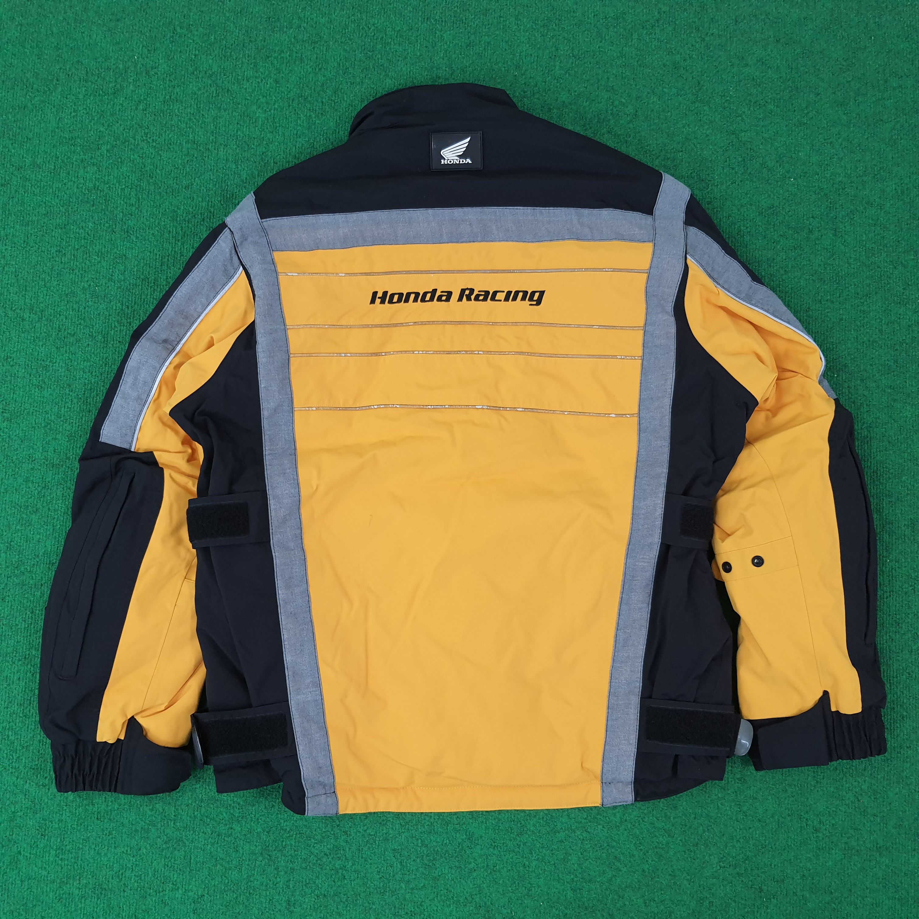 Honda × Japanese Brand Vintage Honda Racing Motorsports Safety Pads Jacket C236N5 Size US XL / EU 56 / 4 - 1 Thumbnail