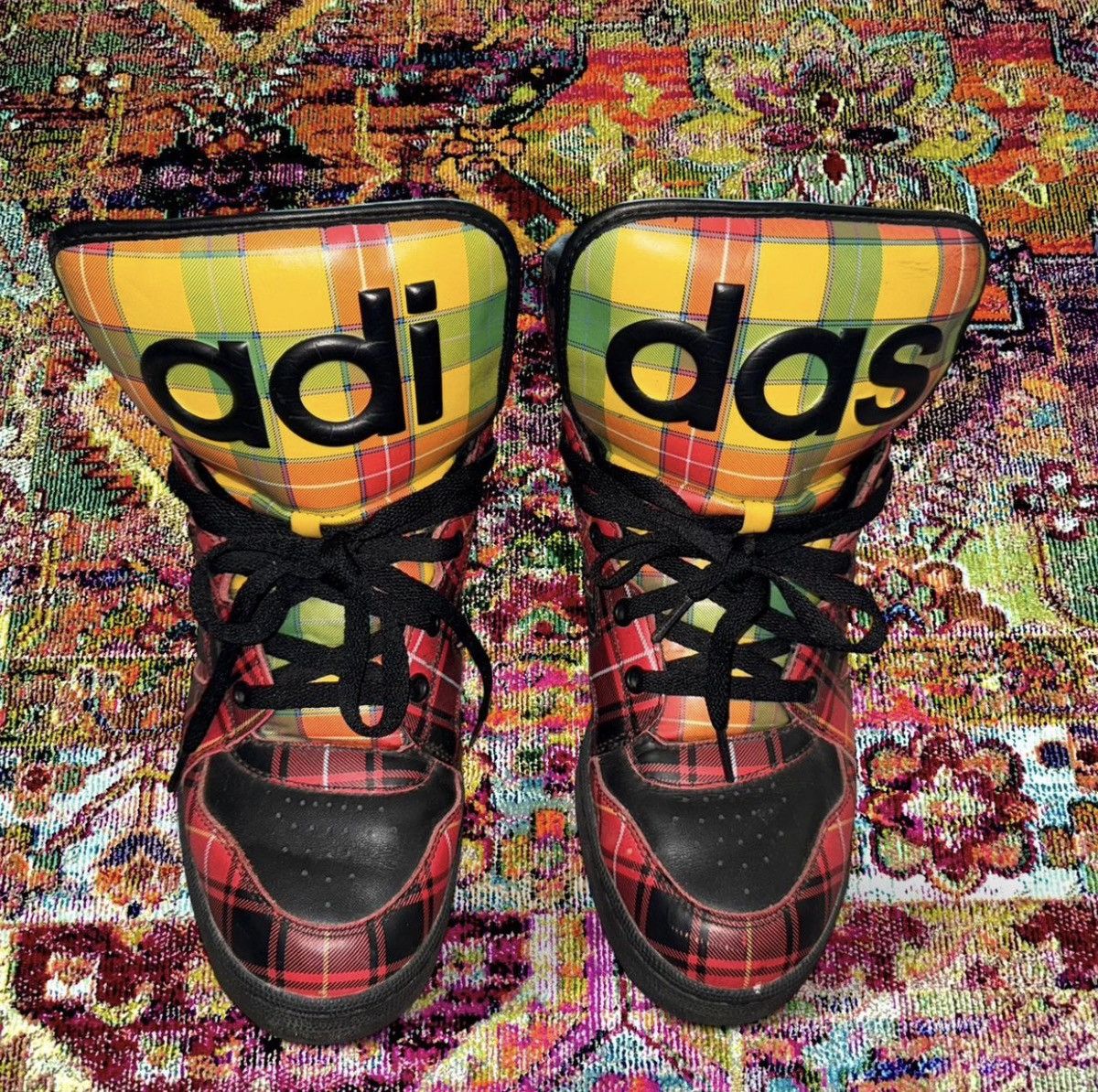 Adidas × Jeremy Scott Adidas x JEREMY SCOTT AFRICA G00788 Hi-Top