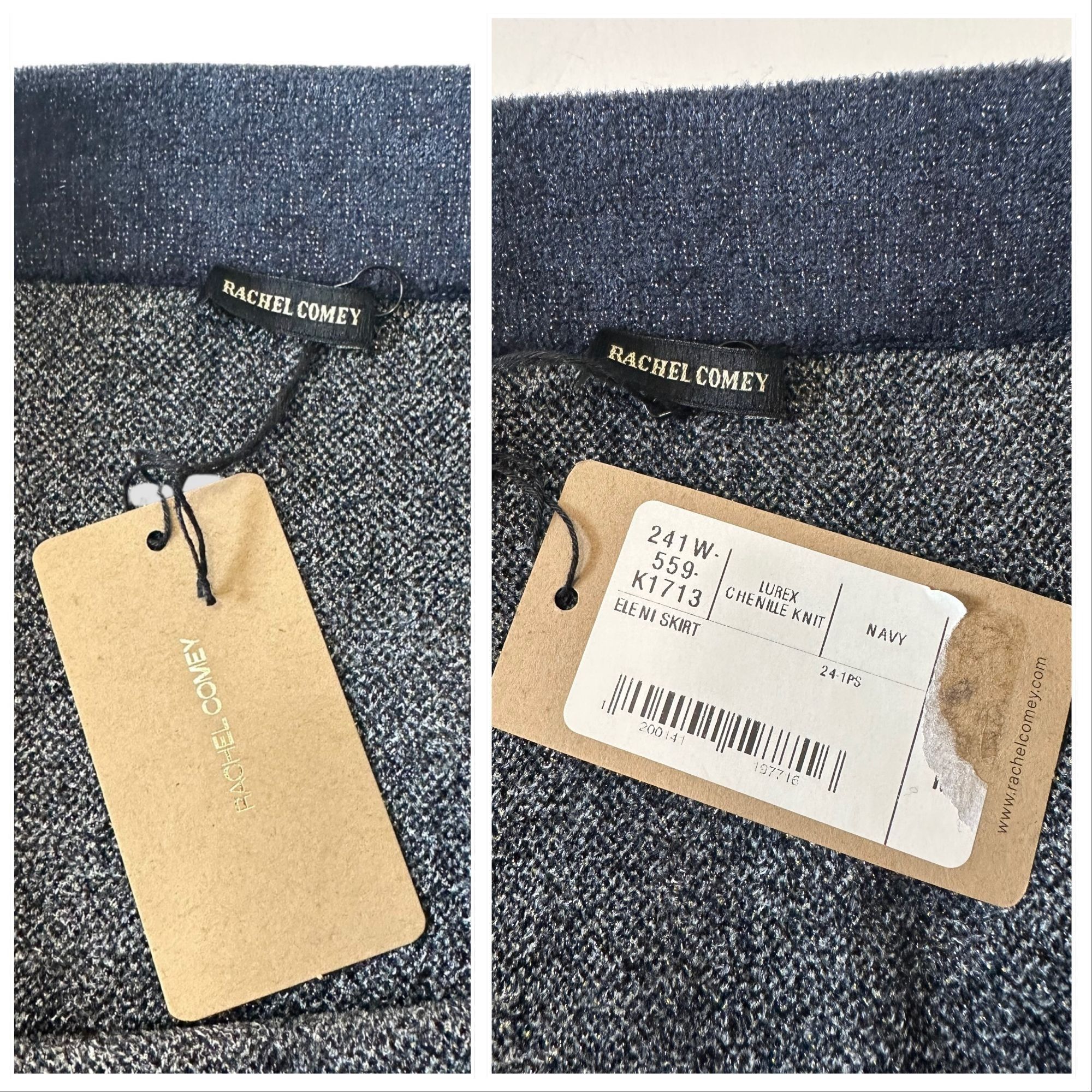 Rachel Comey Rachel Comey Eleni Skirt- Size M, New with Tag, Navy Size 28" / US 6 / IT 42 - 4 Thumbnail