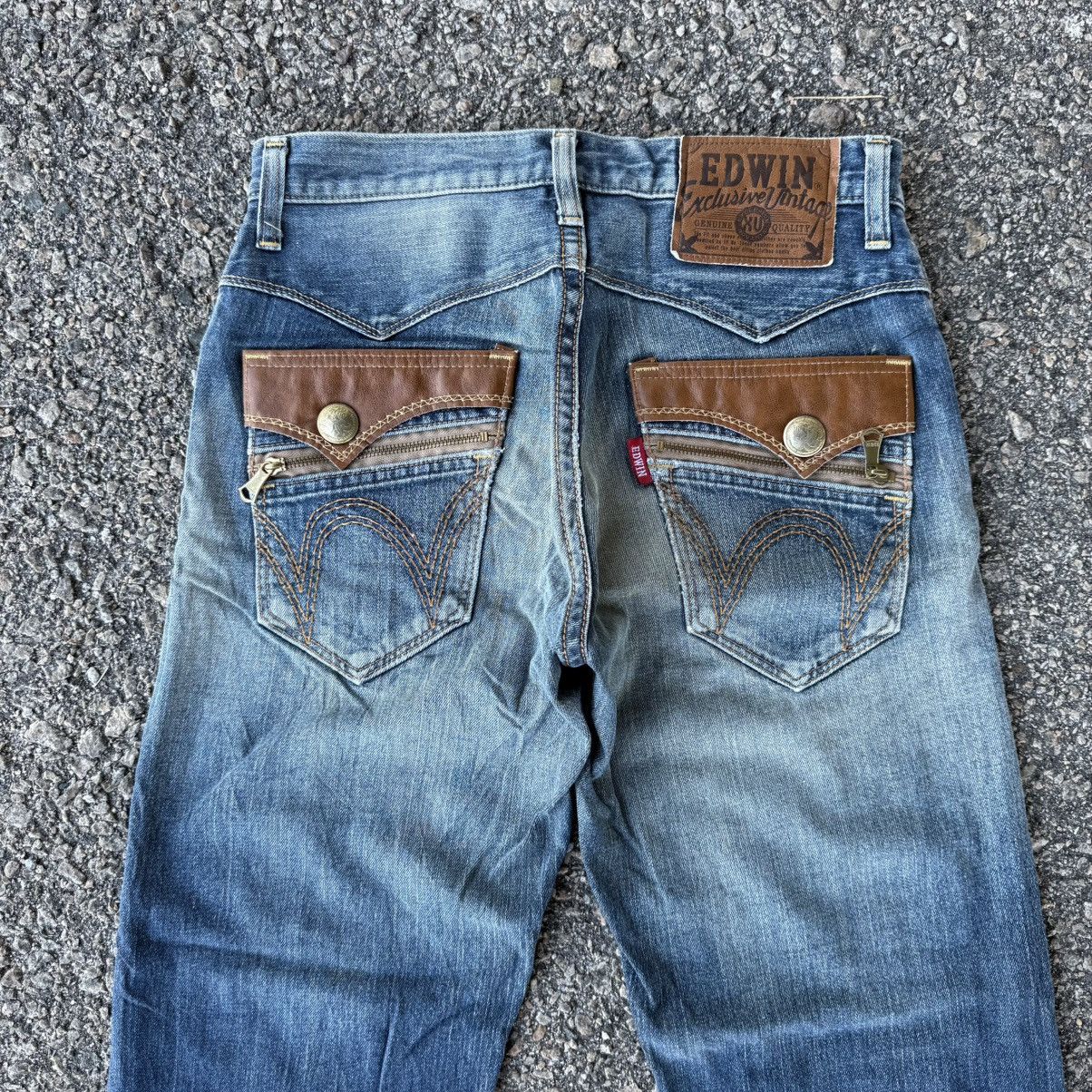 Edwin VINTAGE EDWIN FADED JEAN DENIM PANTS Size US 32 / EU 48 - 8 Thumbnail