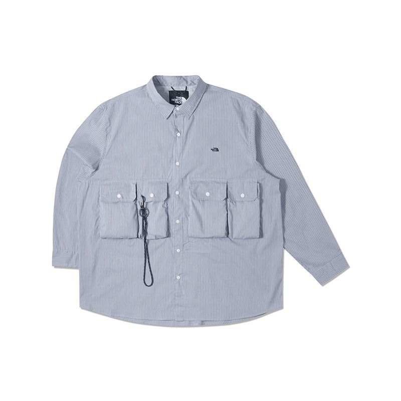 Kazuki Kuraishi × The North Face Urban Exploration KK LS STRIPE SHIRT Size US M / EU 48-50 / 2 - 11 Thumbnail