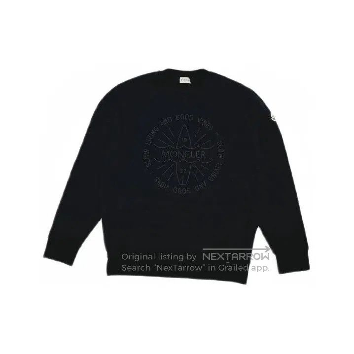 Moncler Moncler Men's Crewneck Loose Long. Size US L / EU 52-54 / 3 - 2 Thumbnail