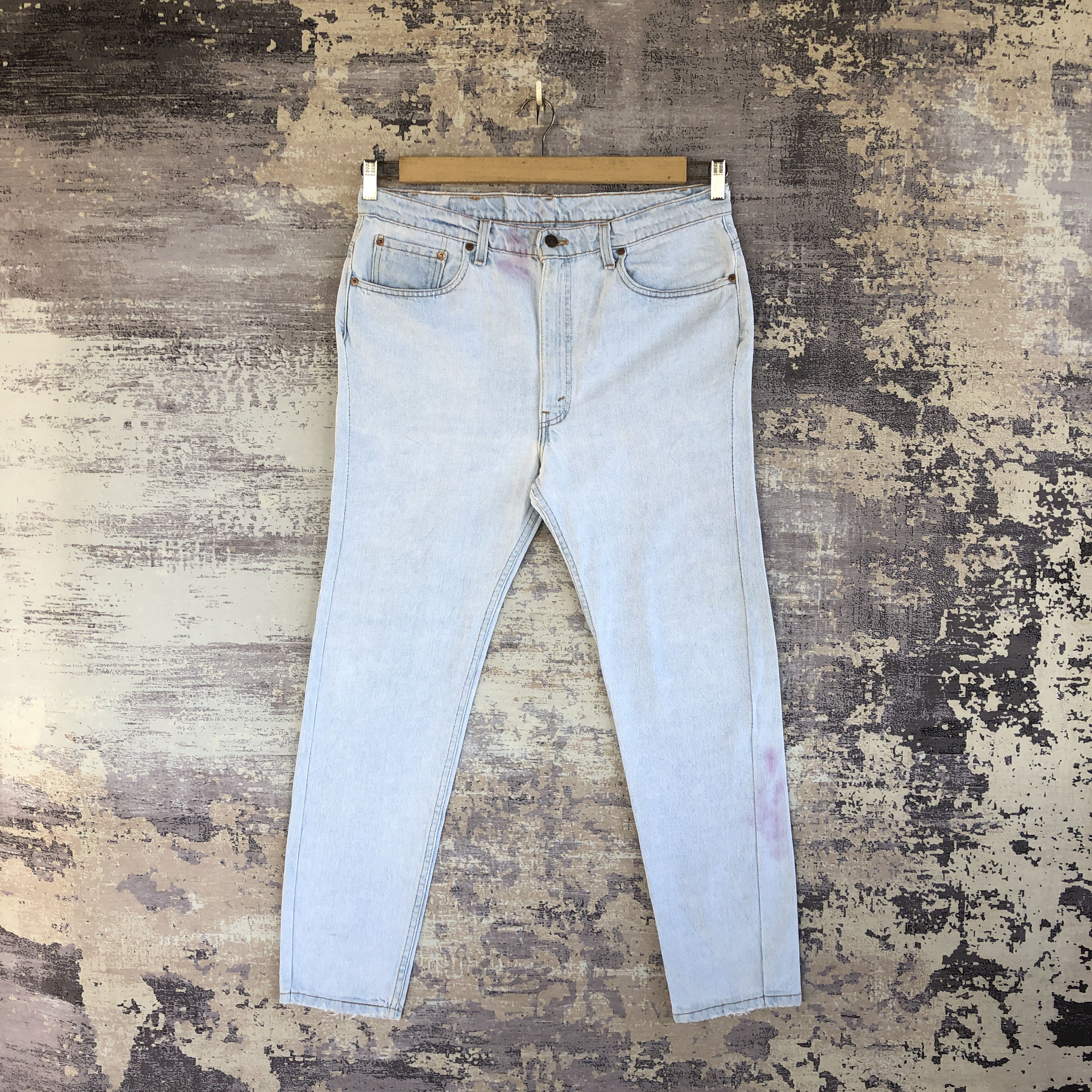 Levi's Vintage Y2K Levis Sunfaded Jeans Levi's 505 Dirty Denim Size US 36 / EU 52 - 1 Thumbnail