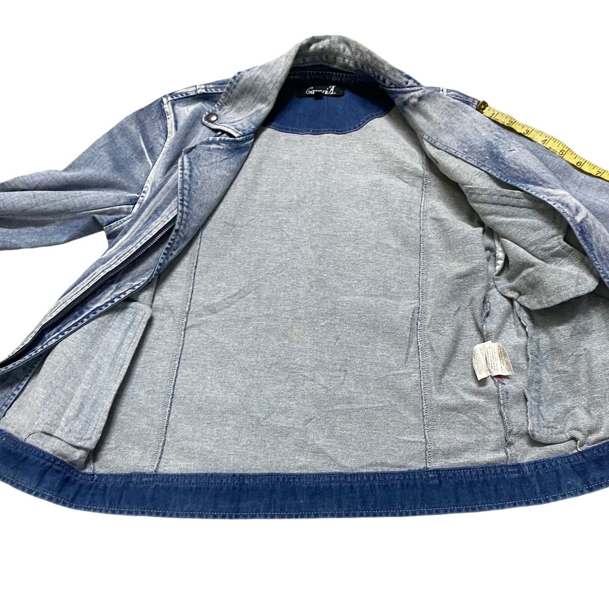 GOSTAR DE FUGA CavariA Denim Double Collar Jacket Size US M / EU 48-50 / 2 - 13 Thumbnail
