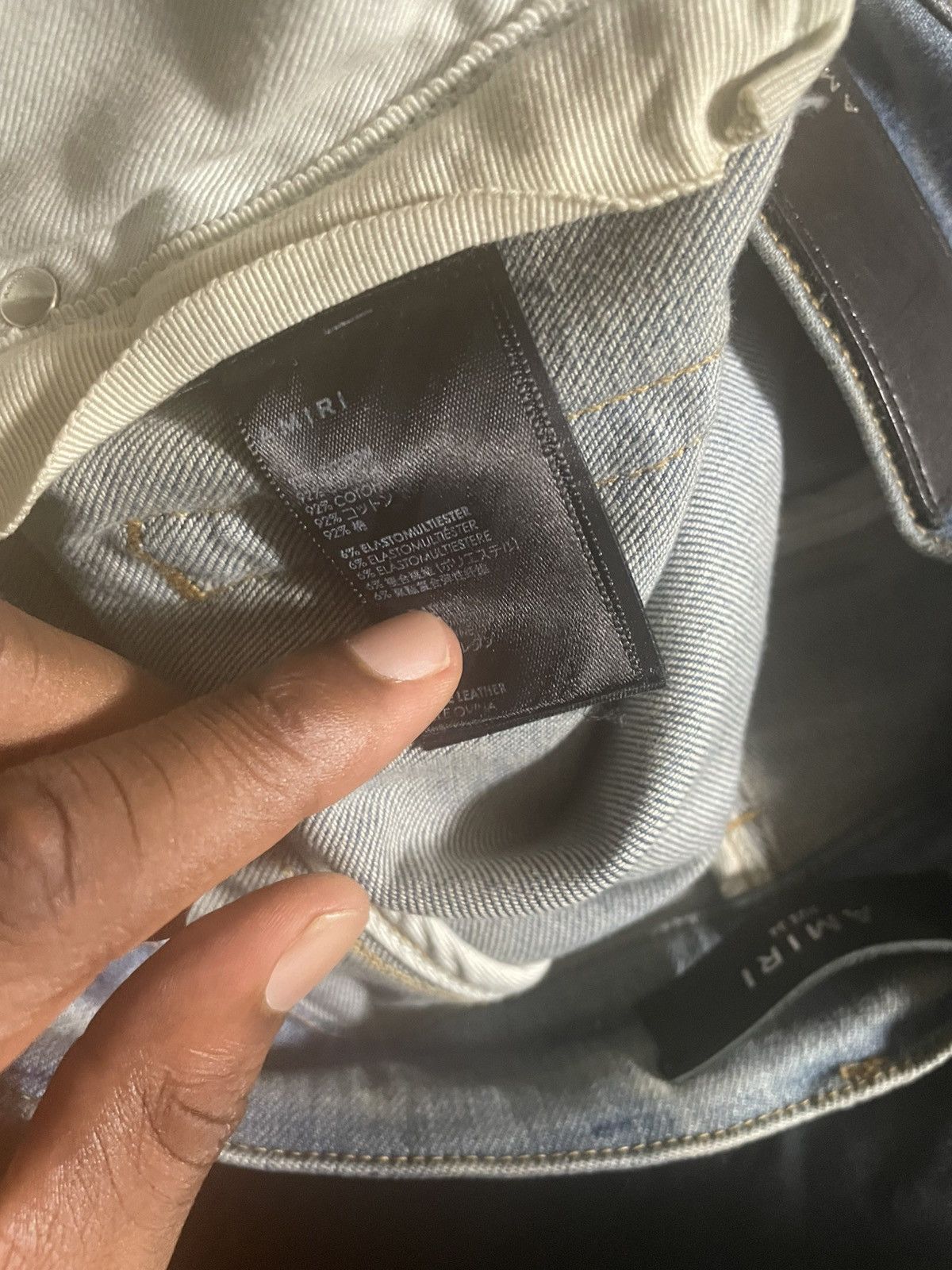 Amiri Amiri jeans only worn once Size US 34 / EU 50 - 7 Thumbnail