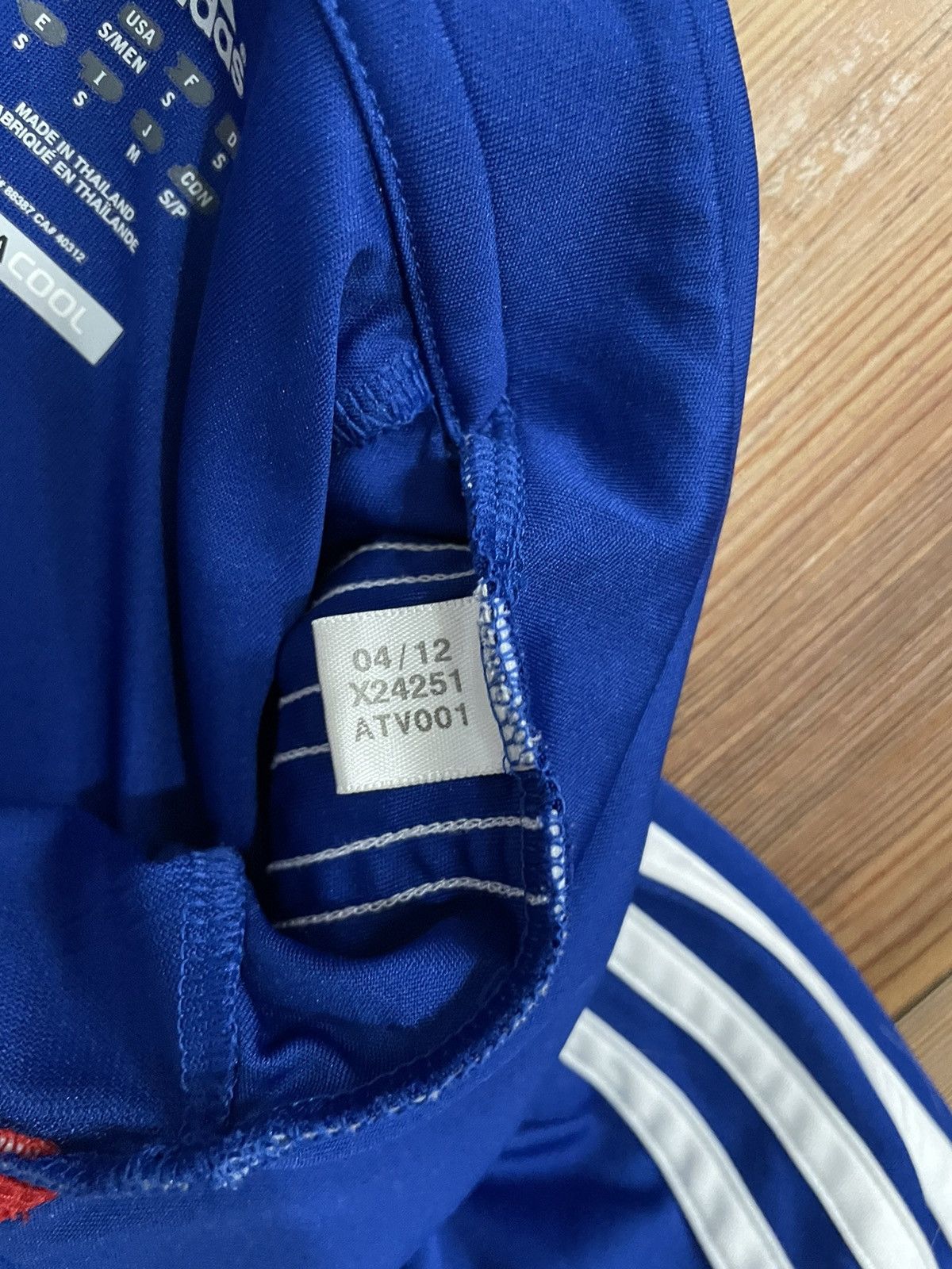 Adidas Adidas Olympic Lyonnaise 2012-2013 Sz S Size US S / EU 44-46 / 1 - 3 Thumbnail