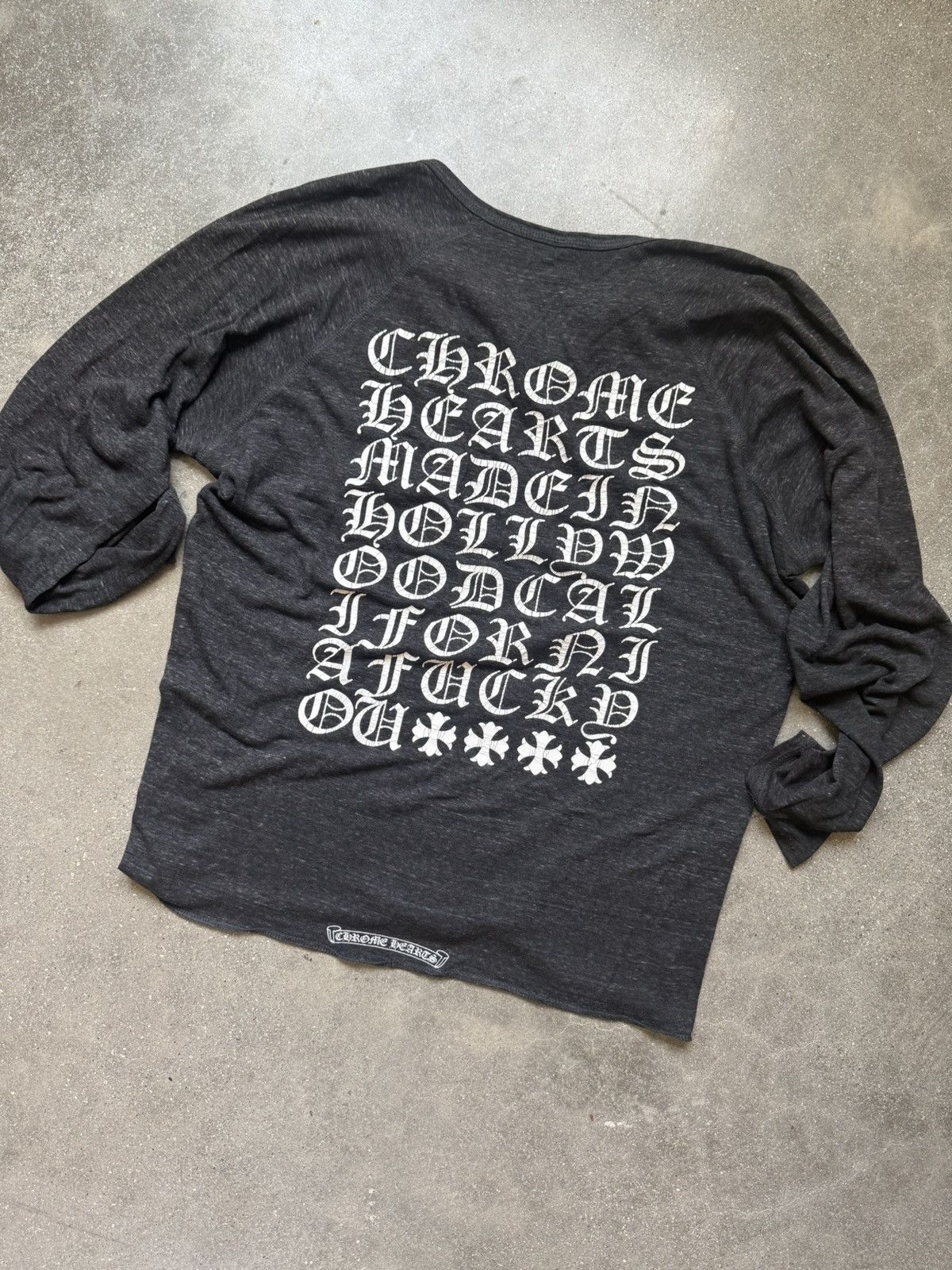 Chrome Hearts Vintage Chrome Hearts Henley Size US M / EU 48-50 / 2 - 8 Thumbnail