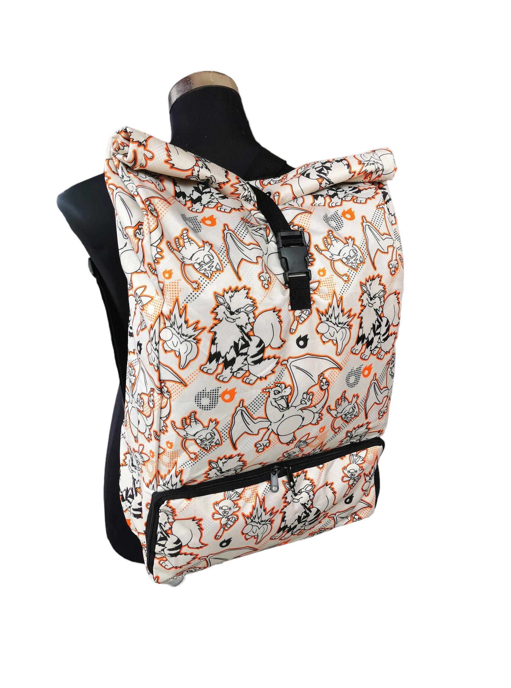 Vintage Vintage Pokemon Sega Nintendo Anime Rolltop Bags Size ONE SIZE - 1 Thumbnail