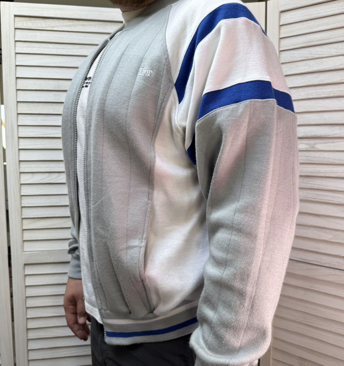 Dior Vintage Men’s Bomber Wool luxury Dior Sport Size US XL / EU 56 / 4 - 14 Thumbnail