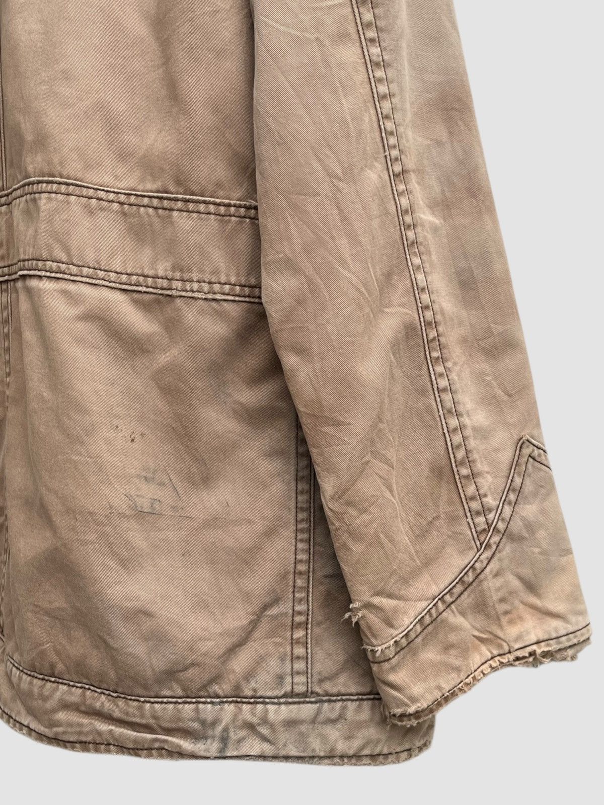 Levi's Distressed Levi’s Mod/Military Fur Lining Hooded Jacket Size US L / EU 52-54 / 3 - 12 Thumbnail