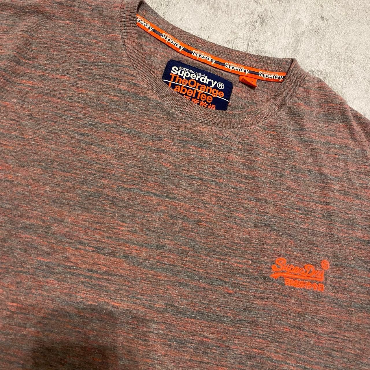 Superdry Orange and Grey Superdry T-shirt Casual #casualwear Size US M / EU 48-50 / 2 - 3 Thumbnail