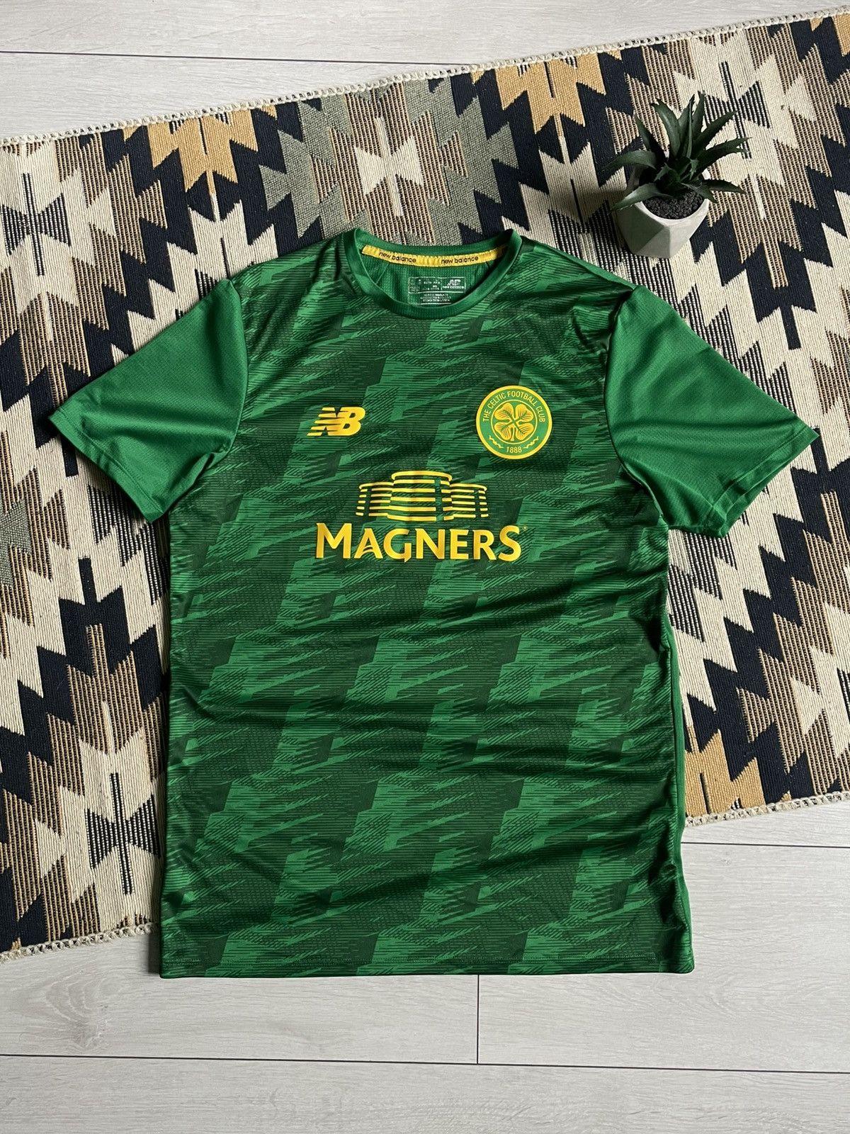 New Balance × Vintage Celtic 19/20 New Balance Soccer Blockcore Jersey Size US M / EU 48-50 / 2 - 1 Thumbnail