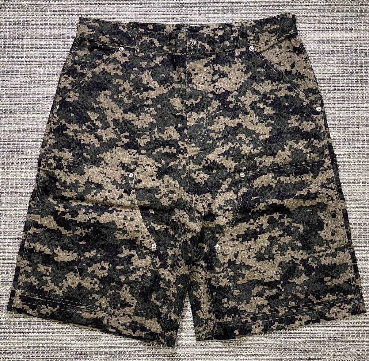 HMDD HMDD D-Day Digital Camo Shorts Size US 32 / EU 48 - 1 Thumbnail