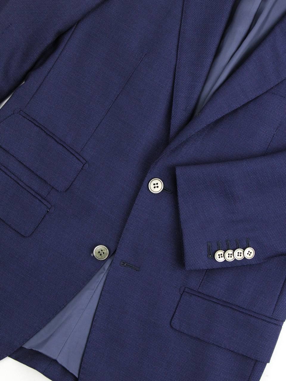 Suitsupply SUITSUPPLY Blue wool jacket Size 48R - 6 Thumbnail