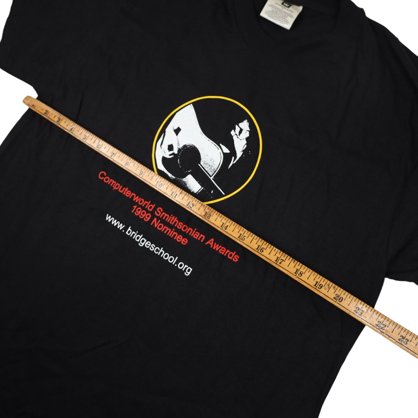 Band Tees × Vintage Vintage 1999 Neil Young Solo Smithsonian Graphic T Shirt Size US L / EU 52-54 / 3 - 5 Thumbnail