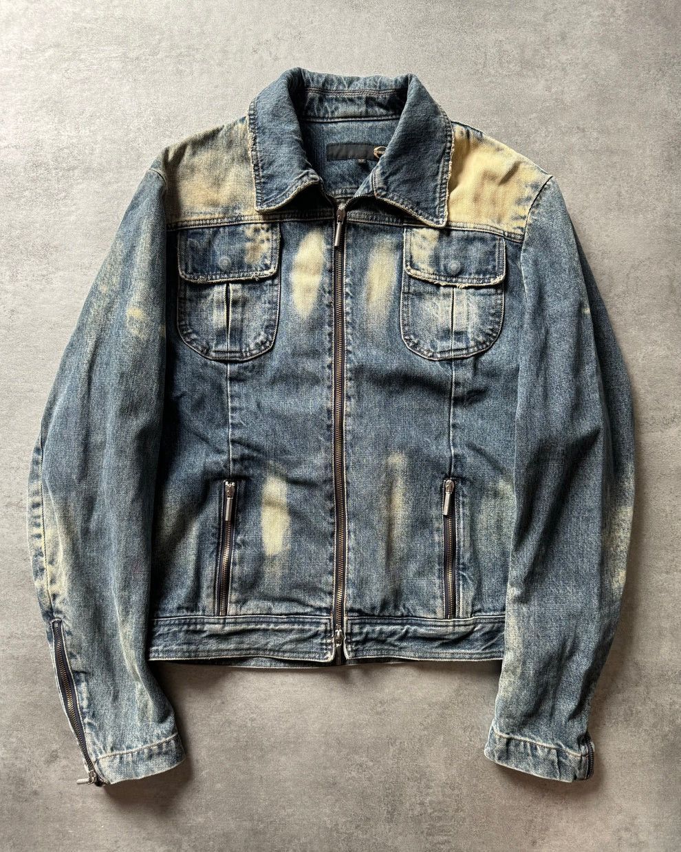 Roberto Cavalli Just Cavalli Denim/Jean Jacket Size US L / EU 52-54 / 3 - 1 Thumbnail