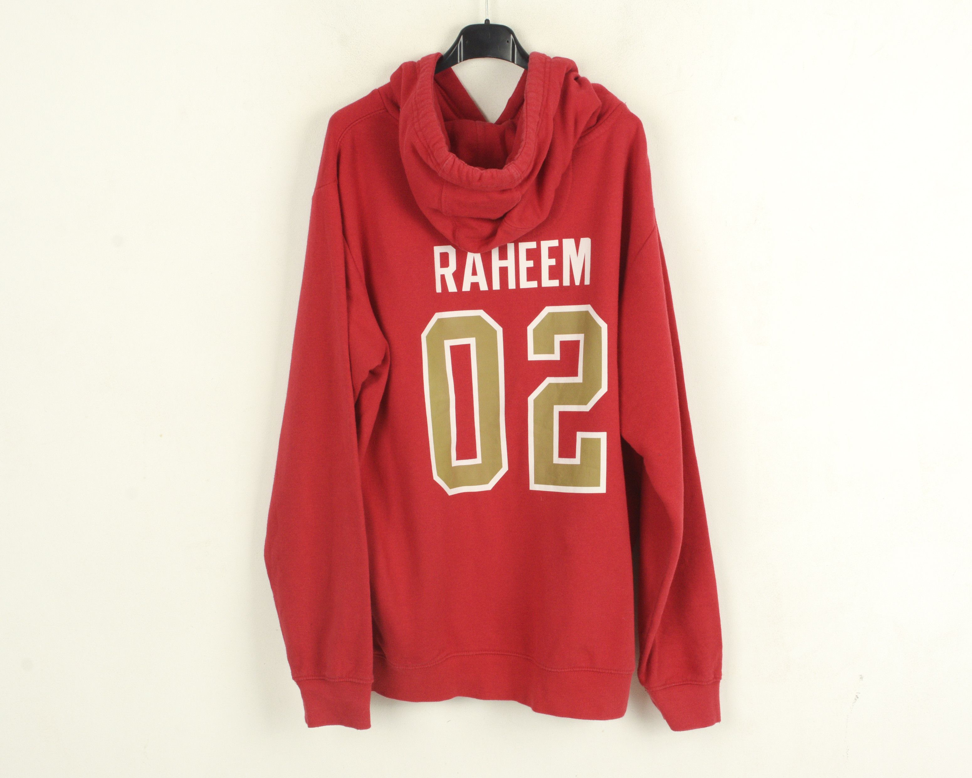 NFL Fanatics Mens L Hoodie Jumper Sweatshirt Top #02 Raheem Size US L / EU 52-54 / 3 - 3 Thumbnail