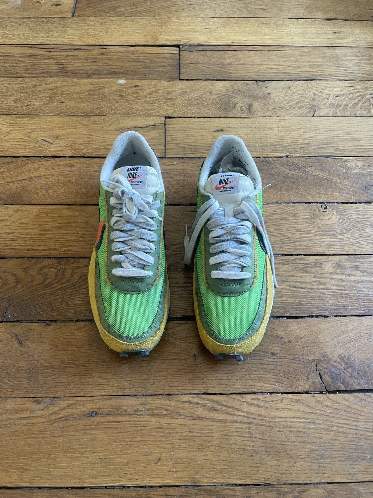 Nike × Sacai Nike Sacai LDV waffle OG Green Size US 9 / EU 42 - 2 Thumbnail