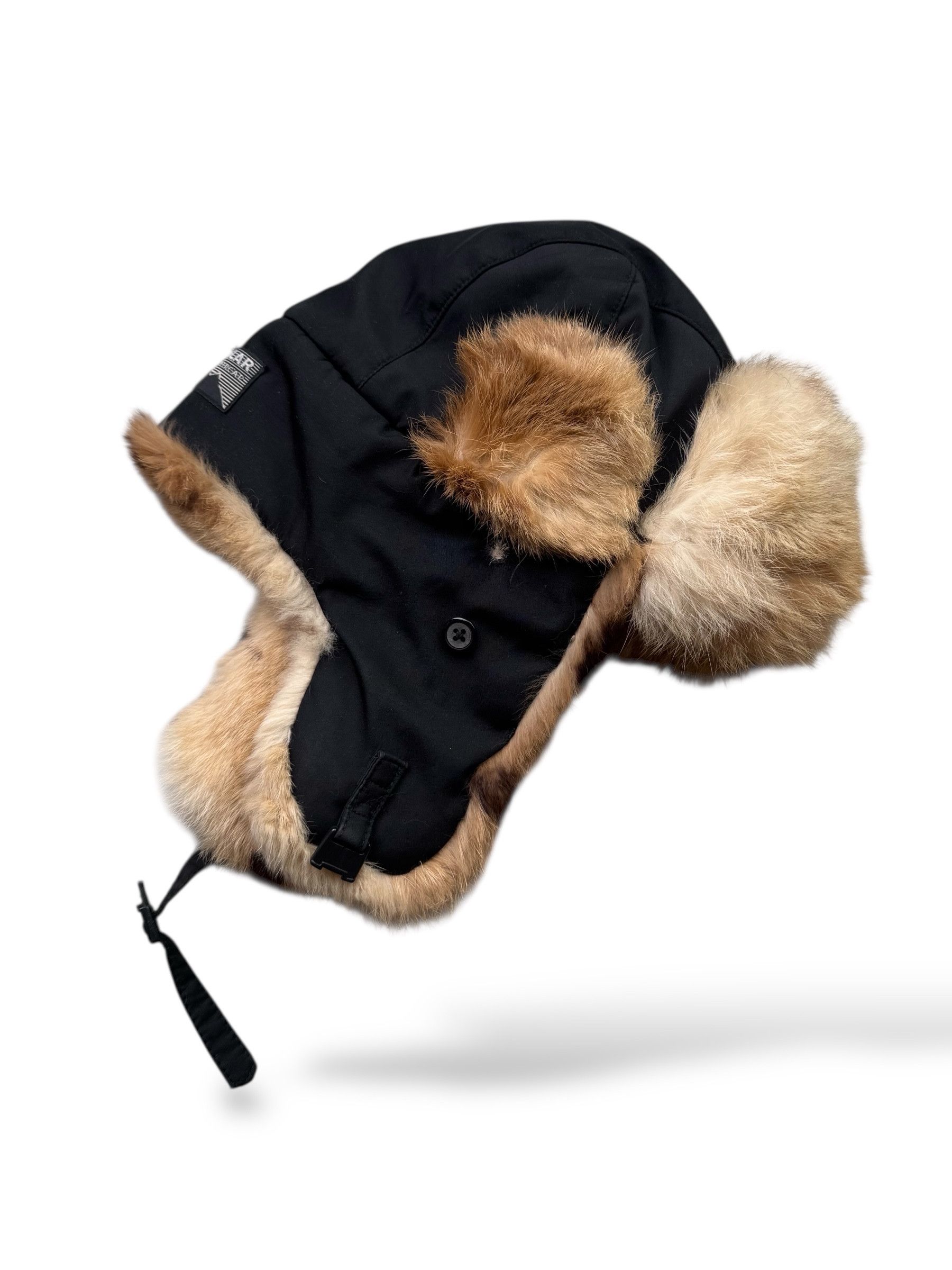Japanese Brand Vintage Real Fur Ushanka Hat W285 Size ONE SIZE - 2 Thumbnail
