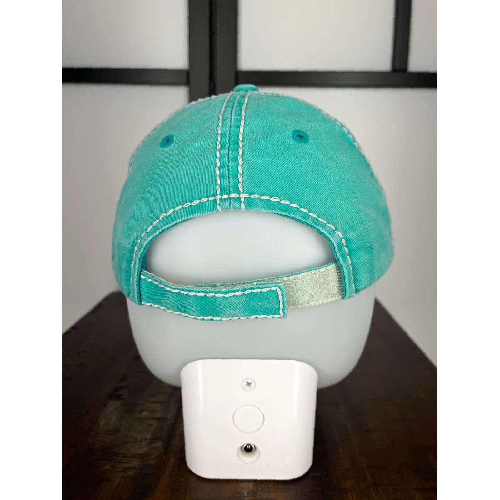 Altea VINTAGE Buffalo Hat Cap Strap Back Adult One Size Teal Cotton Distress Aztec Cap Hat Baseball Cap Nike? Size ONE SIZE - 6 Thumbnail