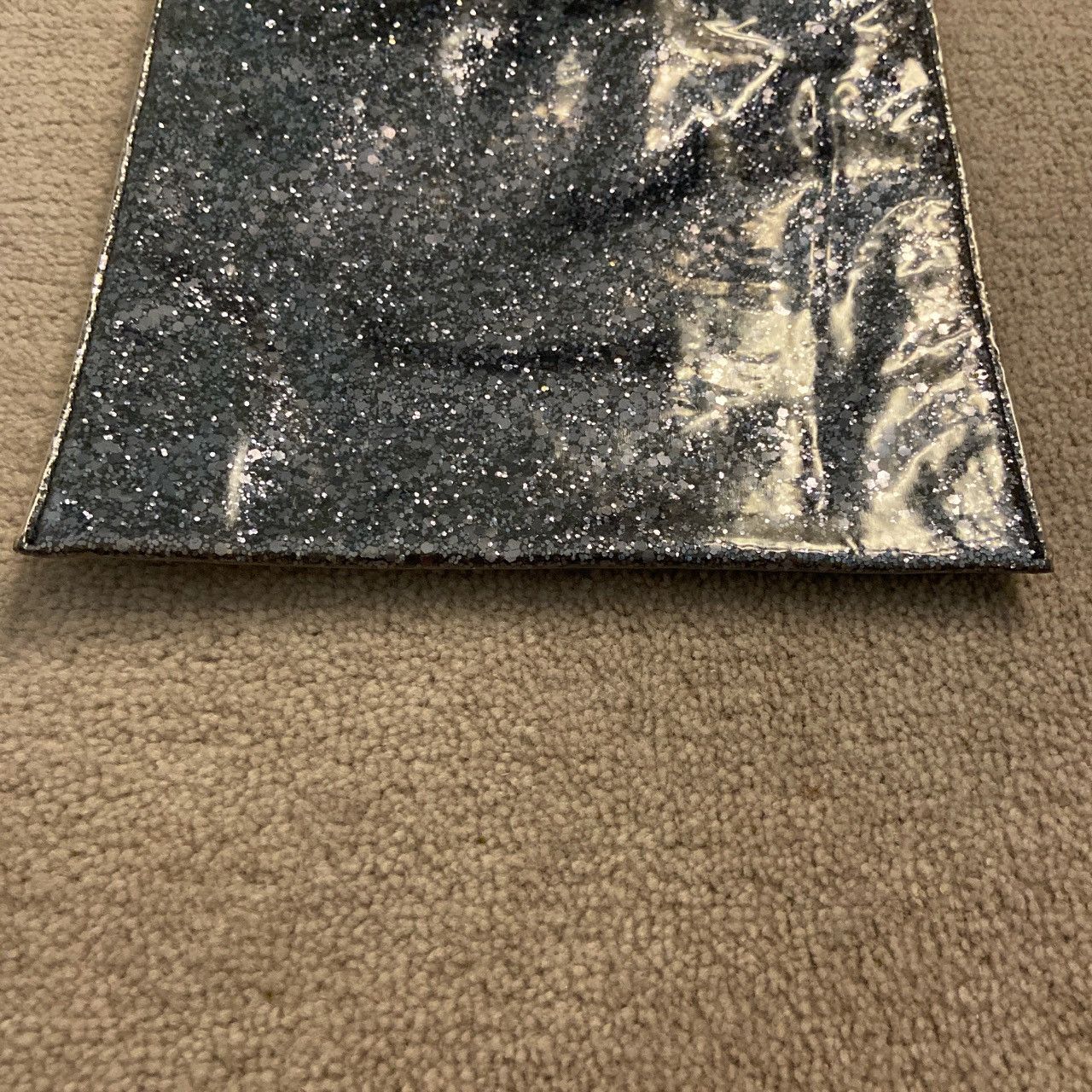 Miu Miu Miu Miu AW1998 collectors handbag in silver glitter Size ONE SIZE - 4 Thumbnail