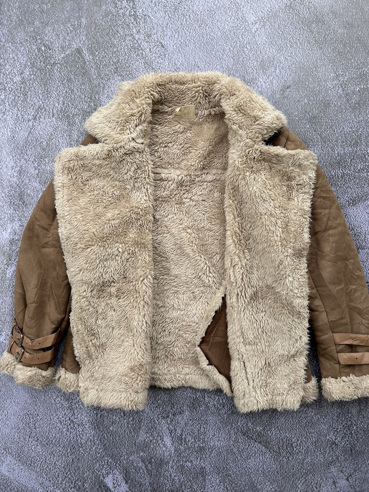 Japanese Brand NAK21 Assymetrical fur zipper winter style Ifsixwasnine lgb Size US L / EU 52-54 / 3 - 5 Thumbnail