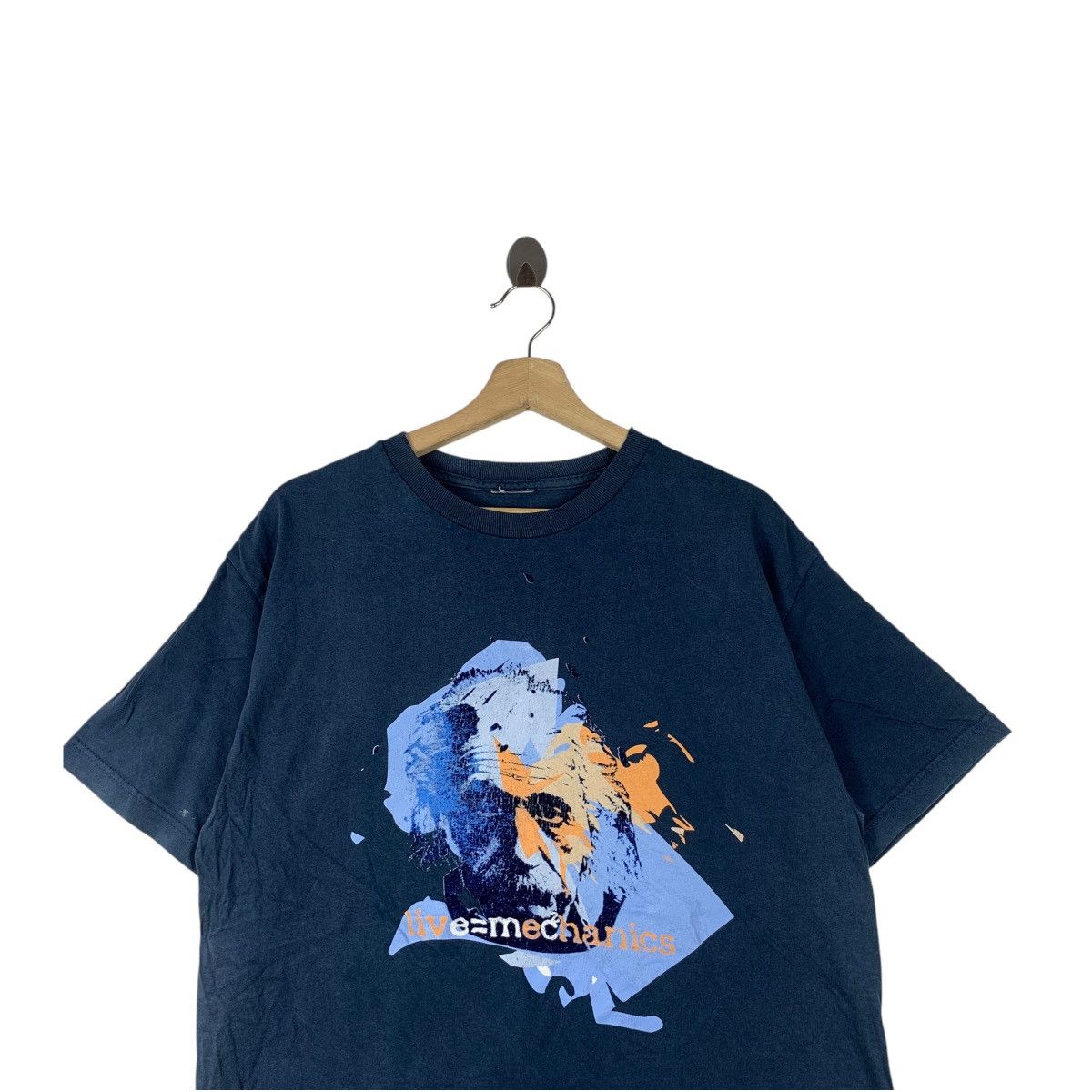 Vintage Vintage ALBERT EINSTEIN Live Mechanic Scientist Tee Shirt Size US M / EU 48-50 / 2 - 2 Thumbnail