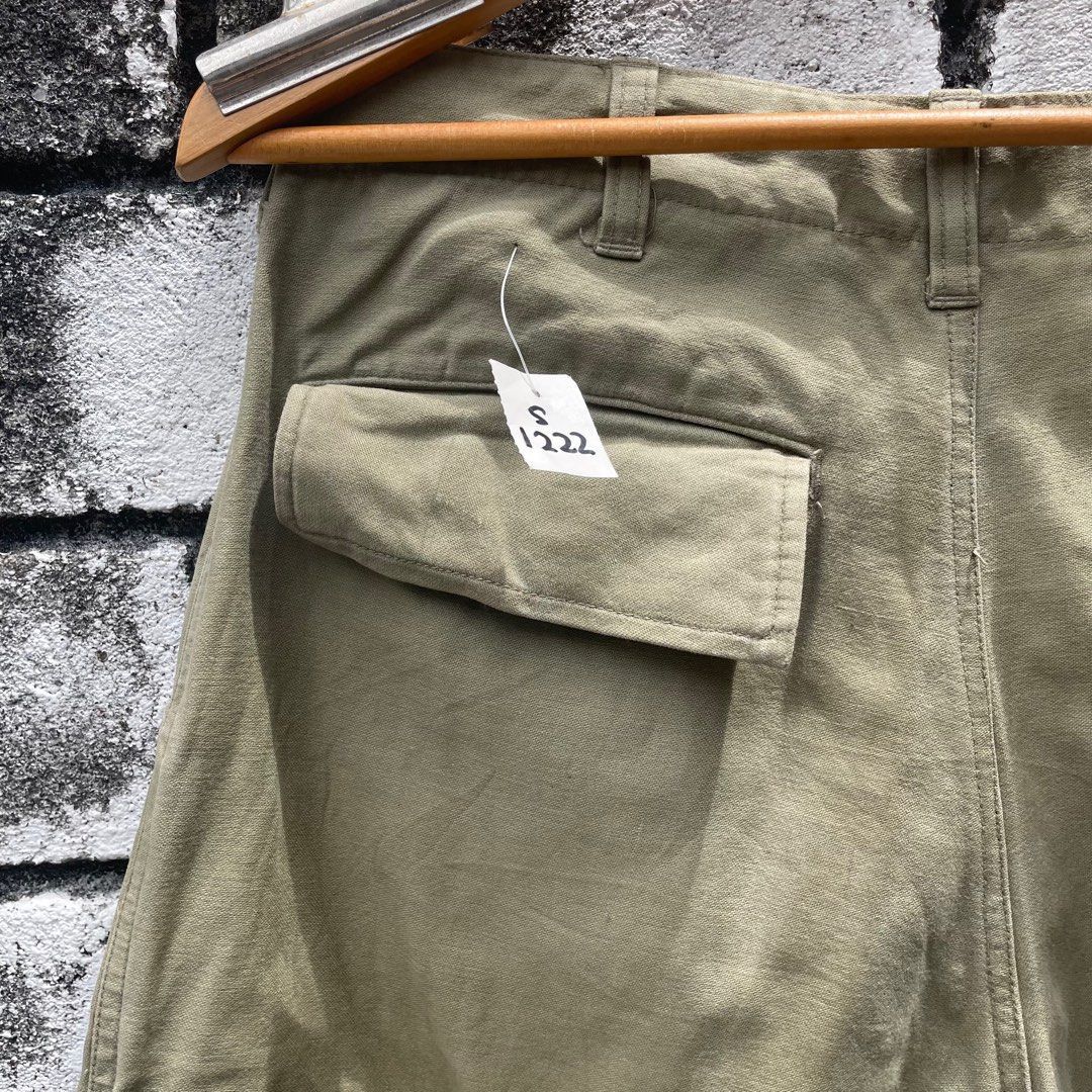 Japanese Brand × Vintage Size 30 Cargo Pant Army Pant in Khaki Size US 30 / EU 46 - 5 Thumbnail