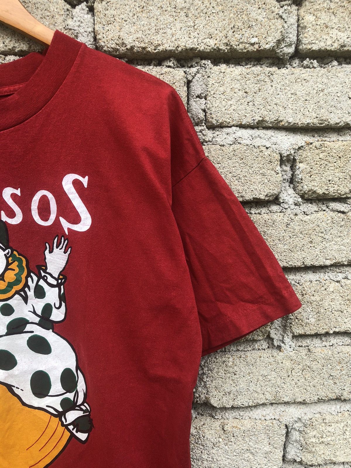 Vintage RARE Vintage Payasos Clown Ciggarate Promo Tee Size US L / EU 52-54 / 3 - 6 Thumbnail