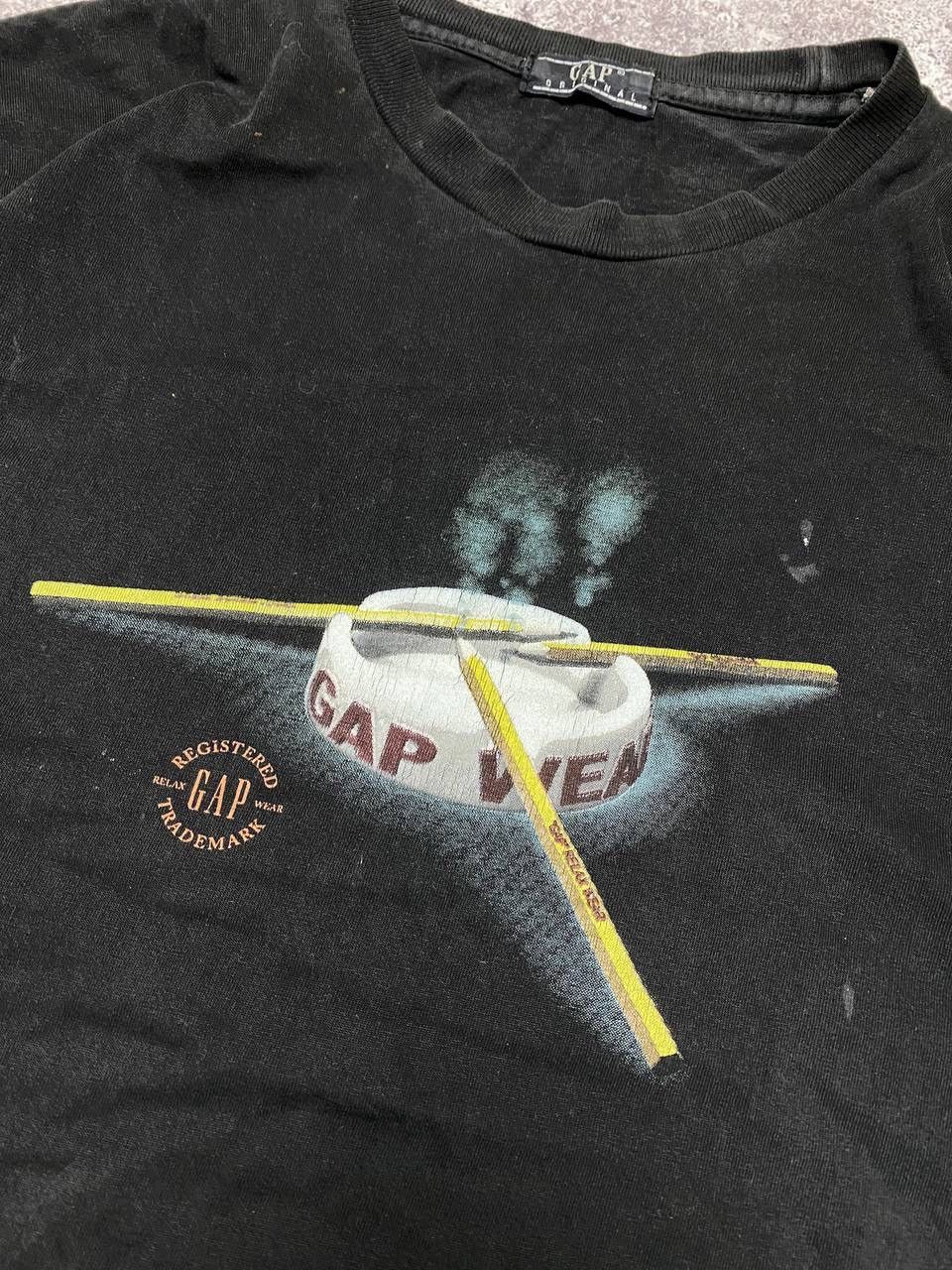 Gap × Vintage RARE VINTAGE 90’S GAP RELAX WEAR T-SHIRT BIG LOGO Y2K Size US L / EU 52-54 / 3 - 2 Thumbnail