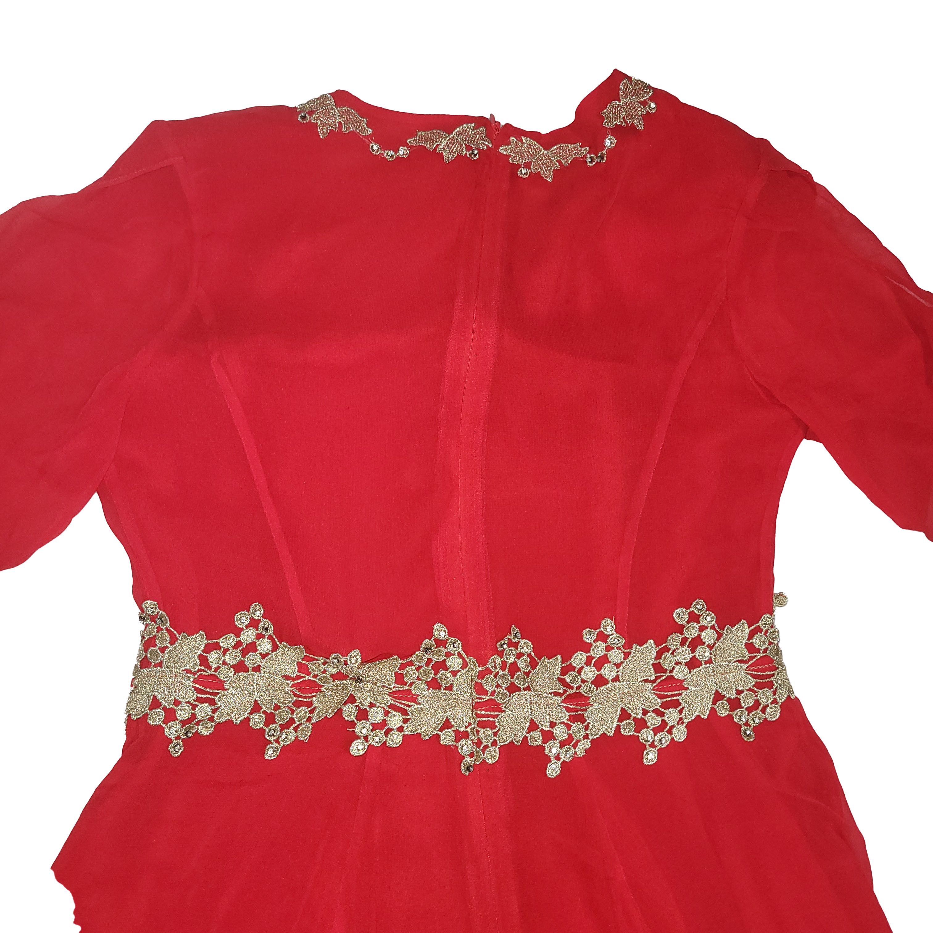 Other Women's Silk Size S Short Sleeve Dress SDK396 Size S / US 4 / IT 40 - 3 Thumbnail