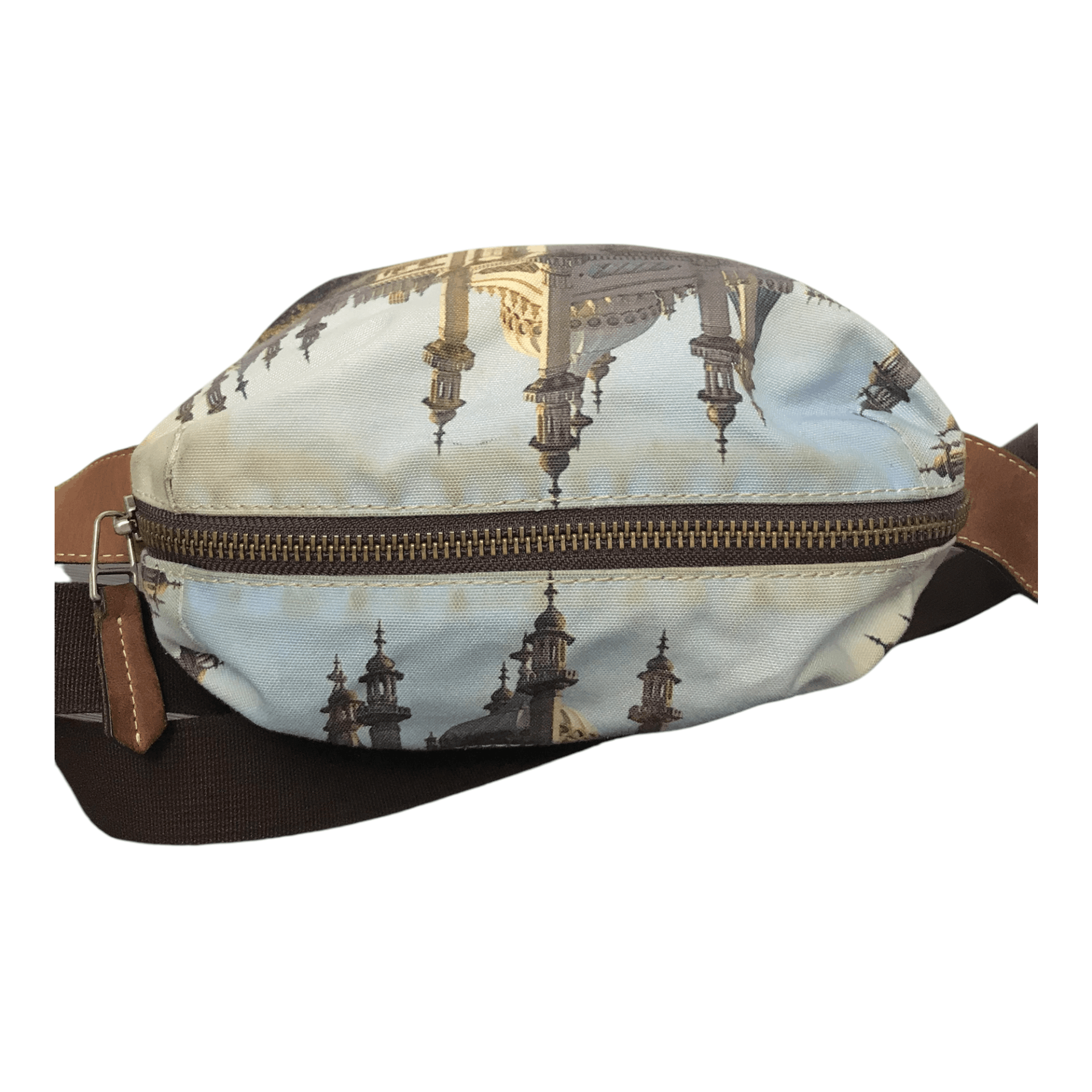 Paul Smith × Vintage Rare Paul Smith Mini Cooper Canvas Travel Sling Bag Size ONE SIZE - 7 Thumbnail