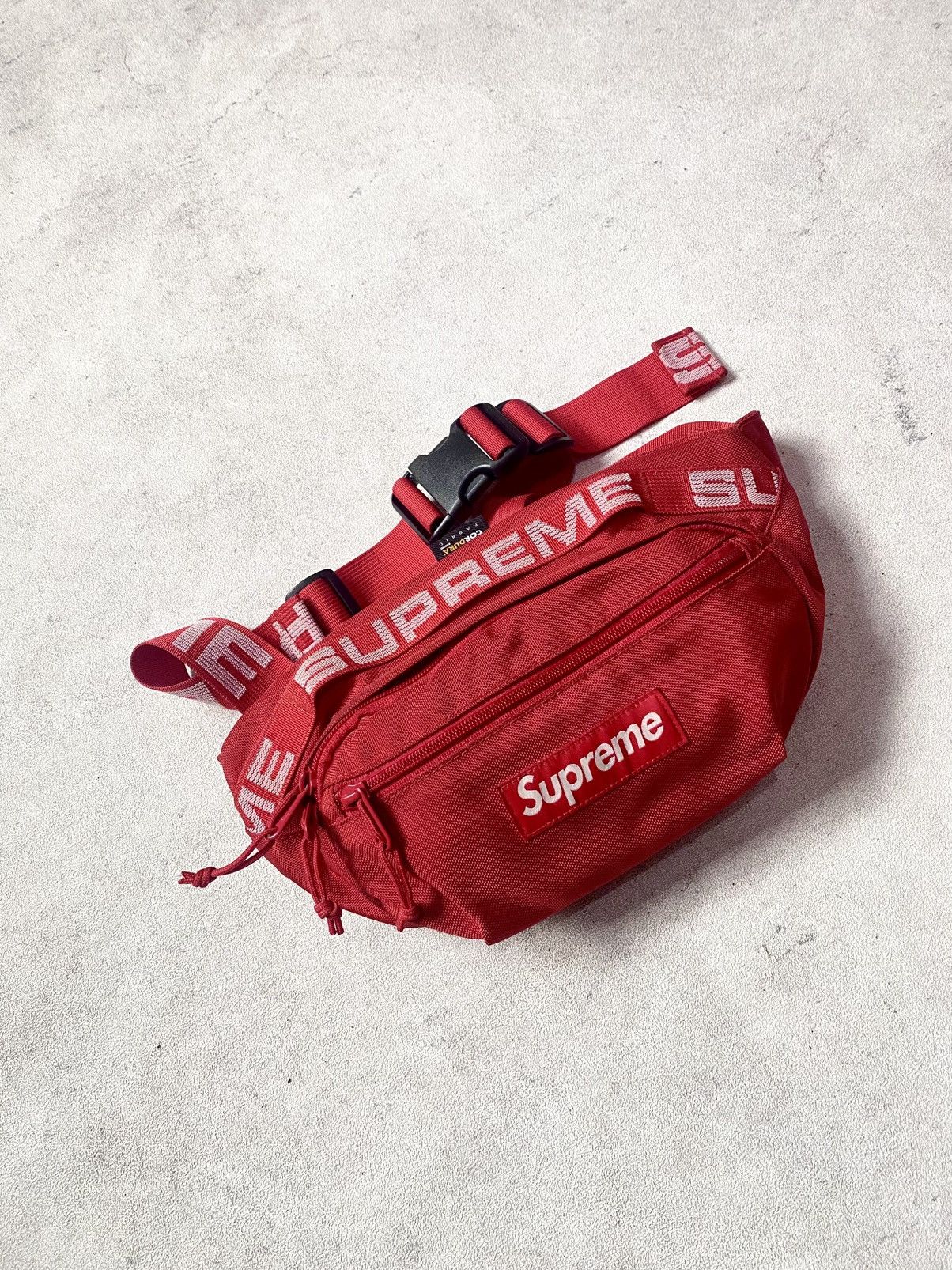 Supreme SUPREME SS18 WAIST BAG RED Size ONE SIZE - 2 Thumbnail