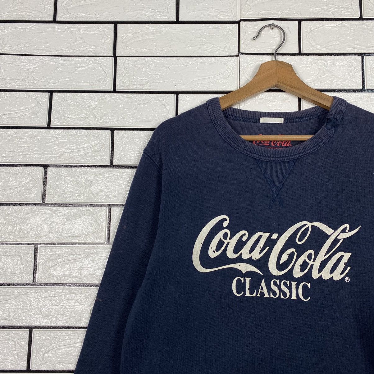Japanese Brand Vintage Sweatshirt Coca Cola Big Logo Size US L / EU 52-54 / 3 - 8 Thumbnail