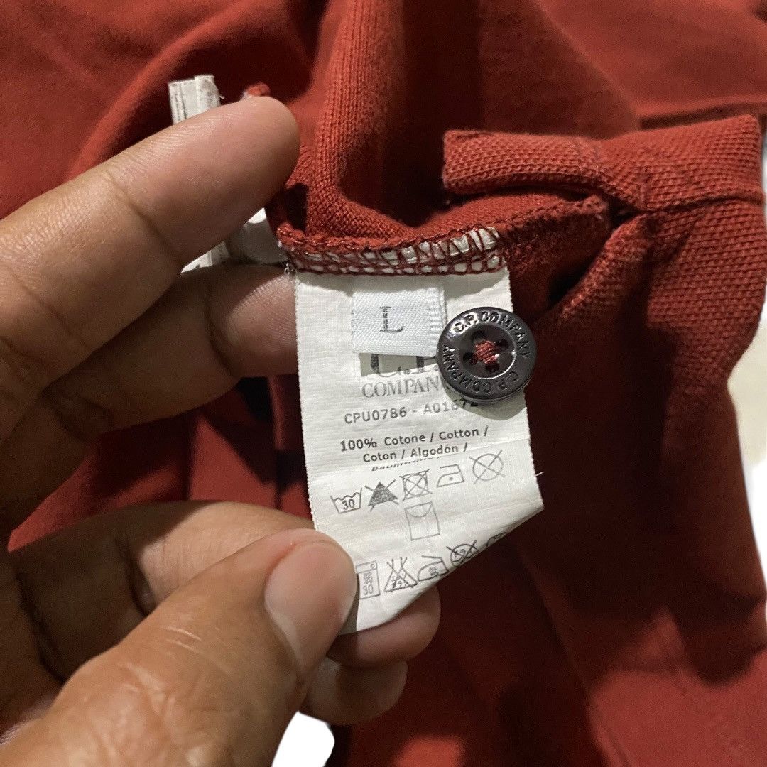 C.P. Company CP company regular fit patch logo red LS polo shirt Size US L / EU 52-54 / 3 - 6 Thumbnail
