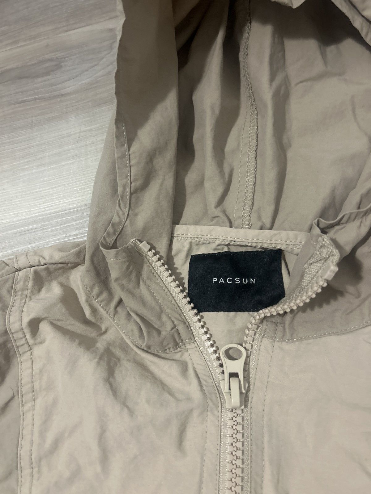 Pacsun Beige Pacsun Windbreaker Size US S / EU 44-46 / 1 - 5 Thumbnail